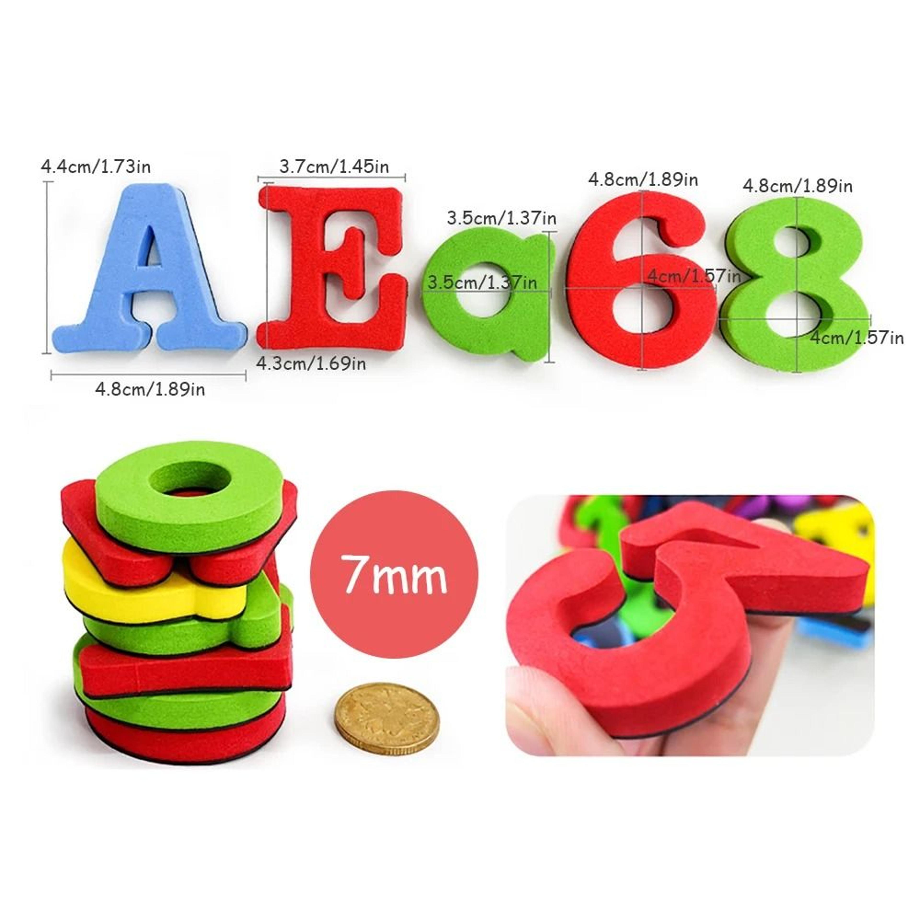 Kids Magnetic Letters And Numbers Set For Preschool Learning And Fridge Play 4
