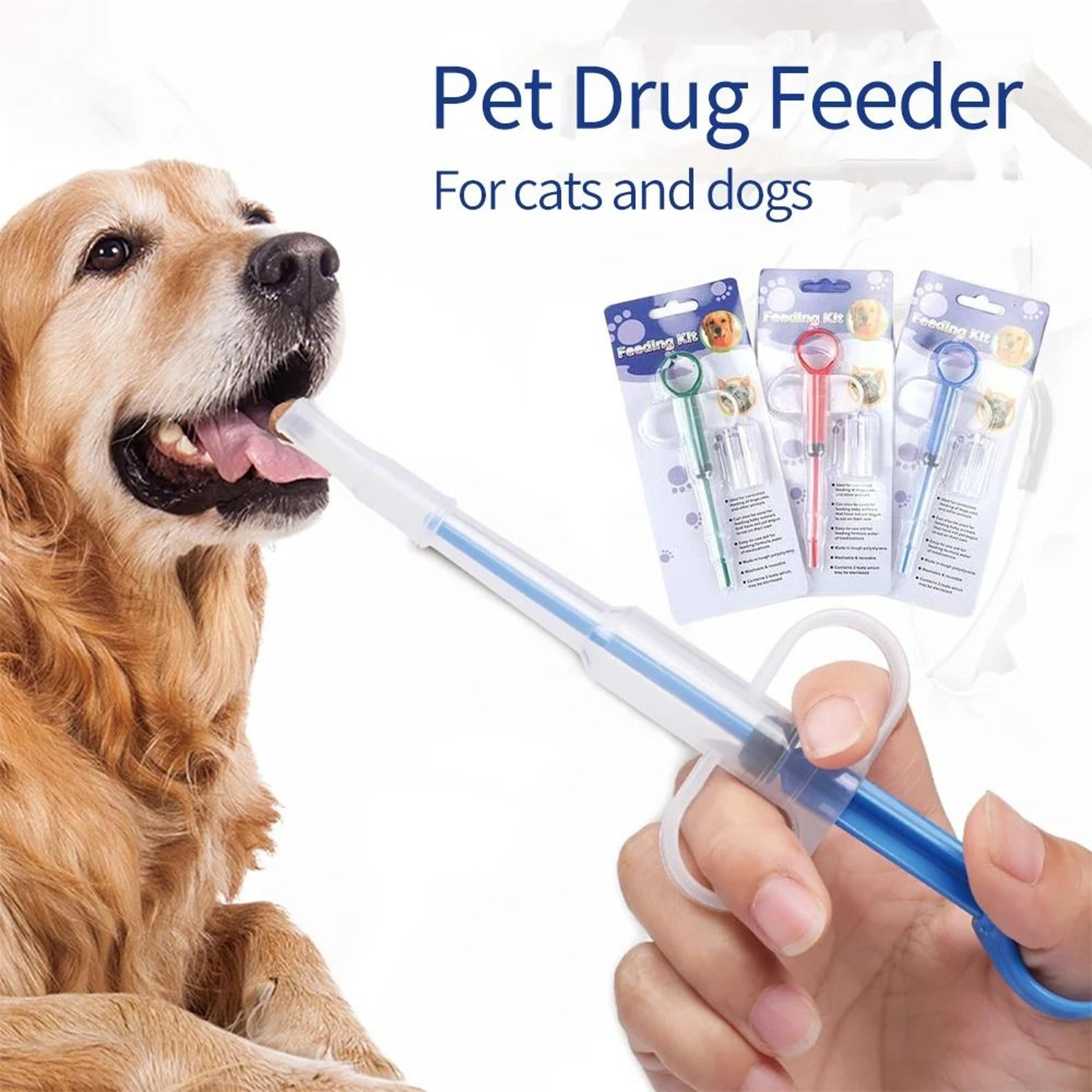 Soft Tip Pet Pill Shooter And Liquid Feeding Dispenser For Cats And Dogs 0