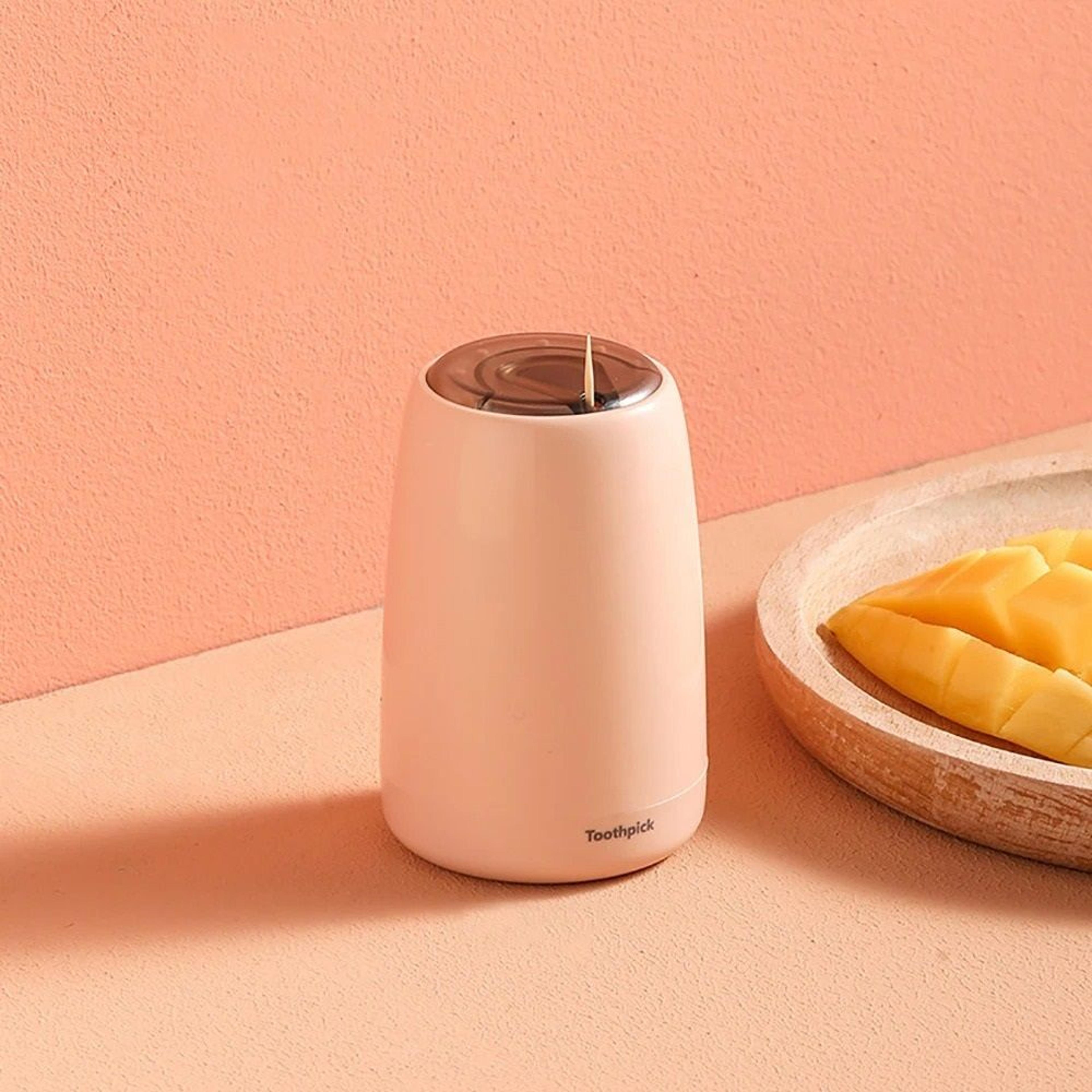 Creative PushType Automatic Toothpick Holder And Hygienic Desktop Storage Container 7