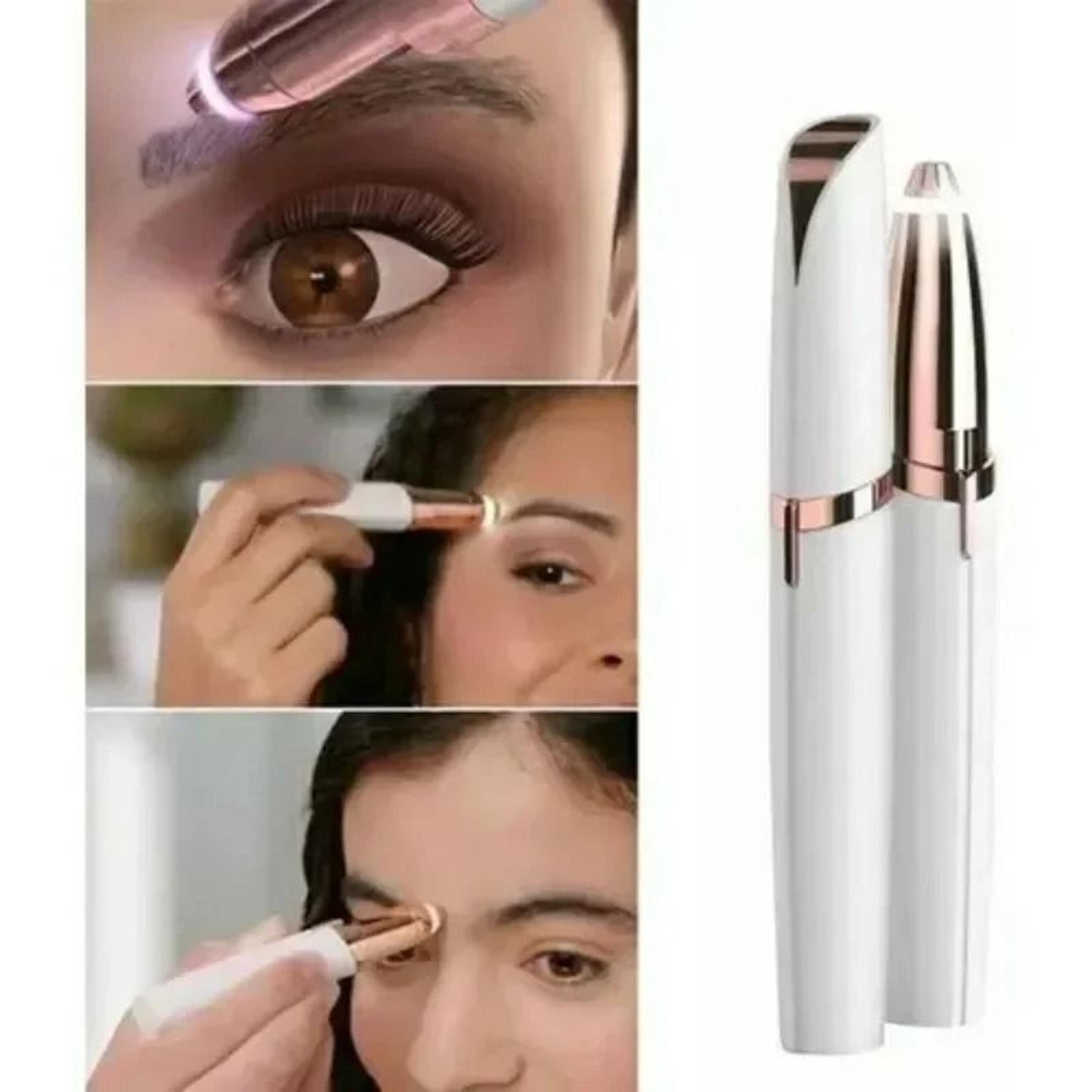 Rechargeable Precision Electric Eyebrow Trimmer And Facial Hair Remover Shaver 5