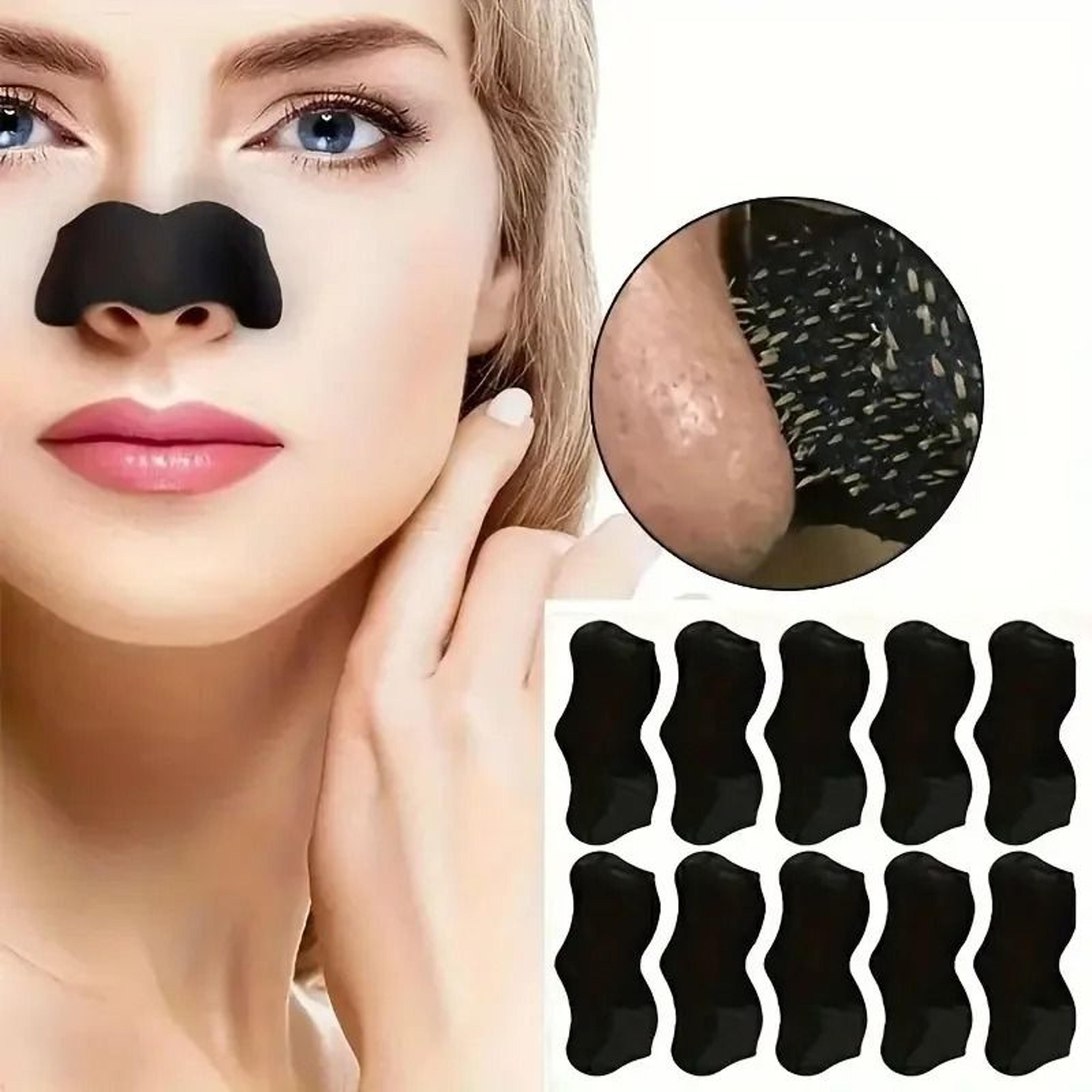 100-piece premium bamboo charcoal blackhead removal nose pore strips