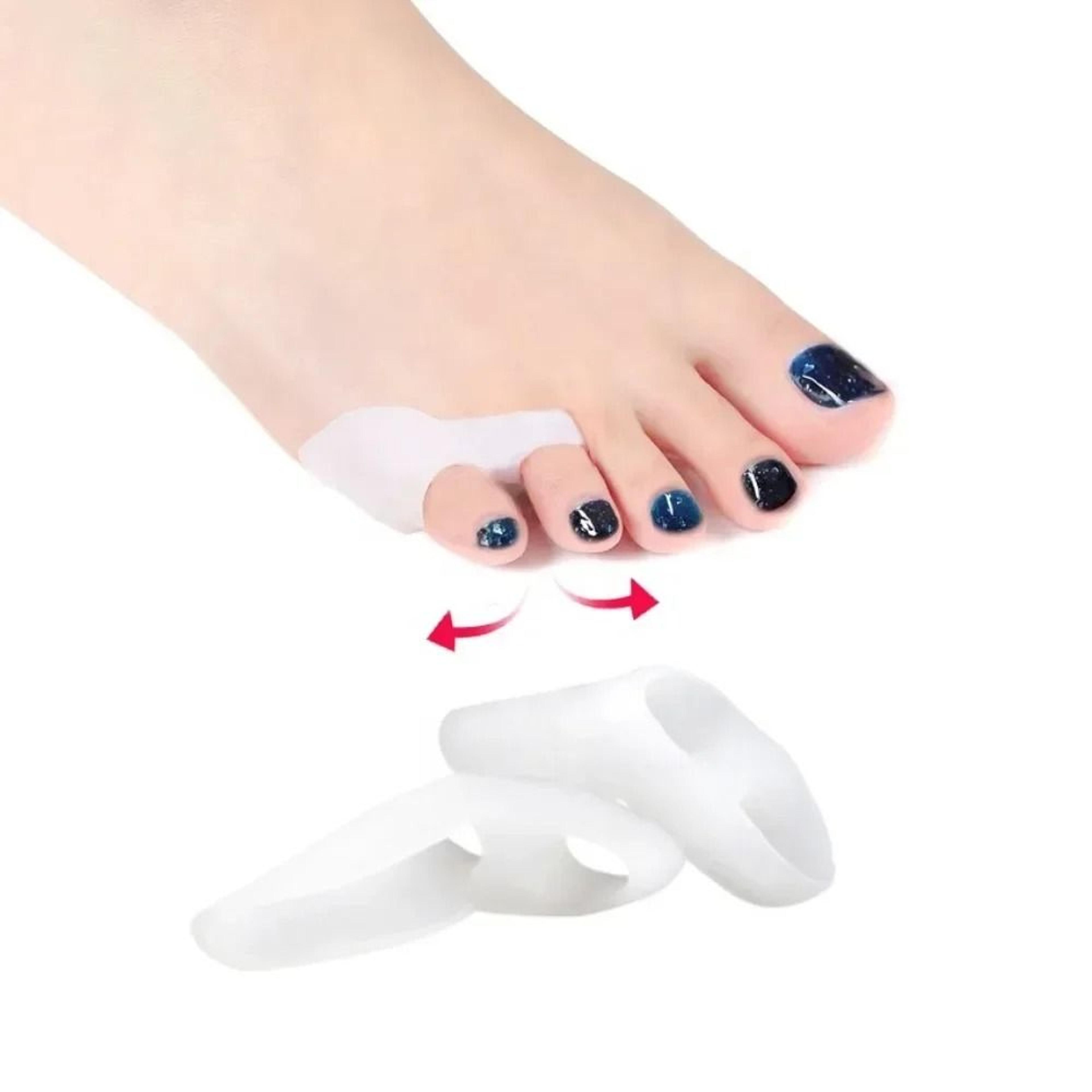Silicone Toe Separators And Gel Hallux Valgus Bunion Corrector Spacers 2 Pcs Set 2