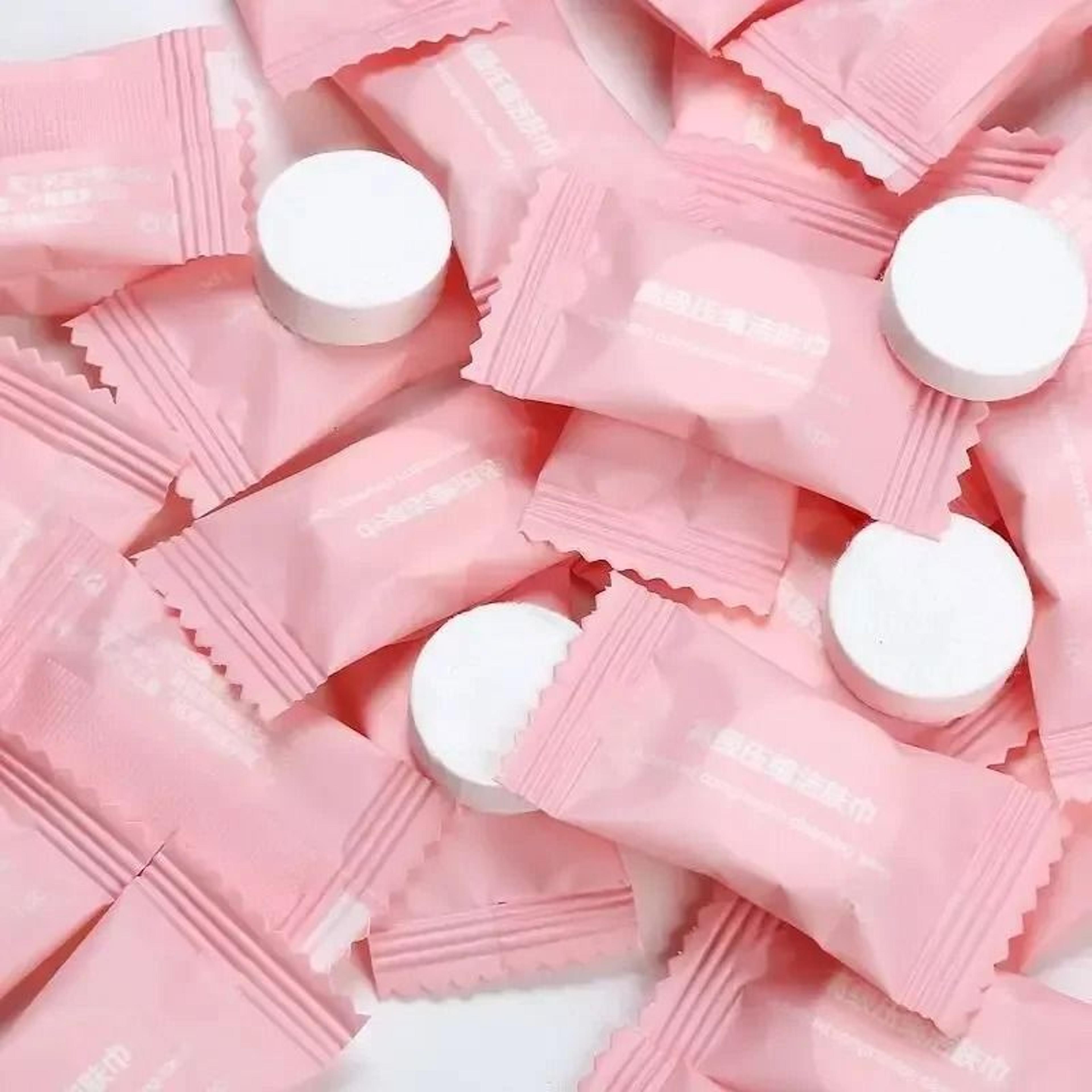 Disposable Non Woven Compressed Magic Towel Tablets For Facial Care And Makeup Removal 3