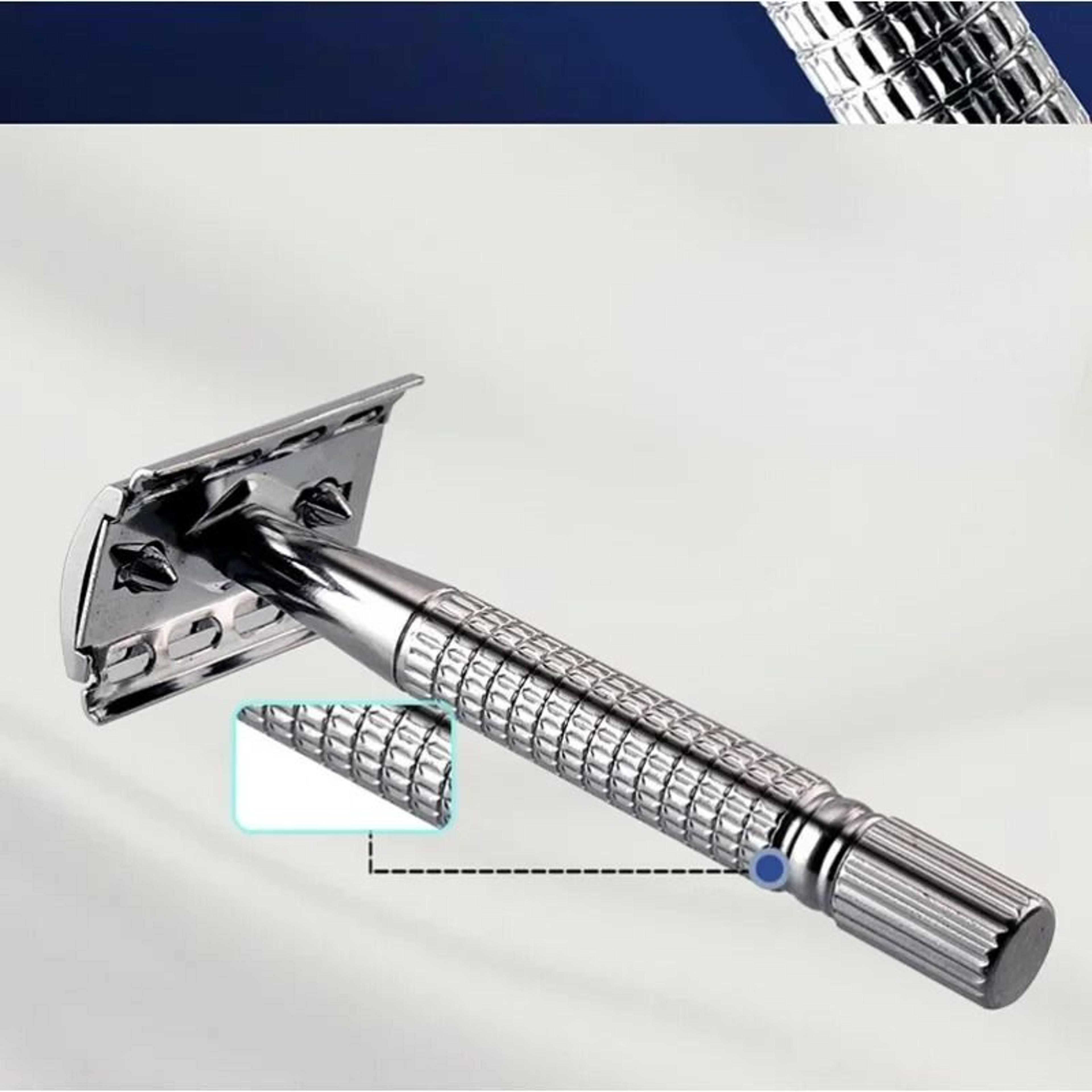 Mens Stainless Steel Straight Edge Barber Razor And Folding Manual Shaving Knife 5
