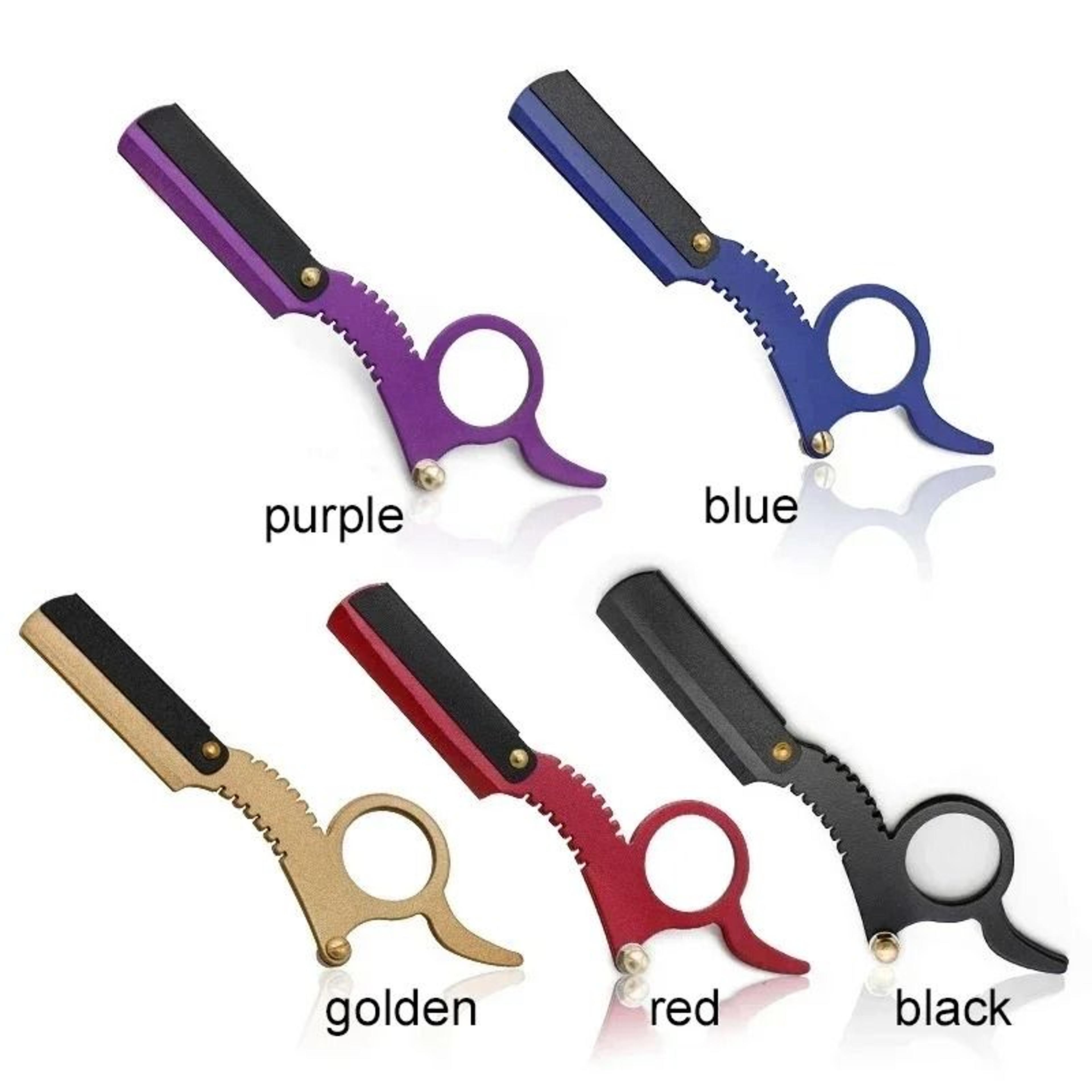Professional Single Ring Vintage Classic Single Edge Barber Straight Razor 5