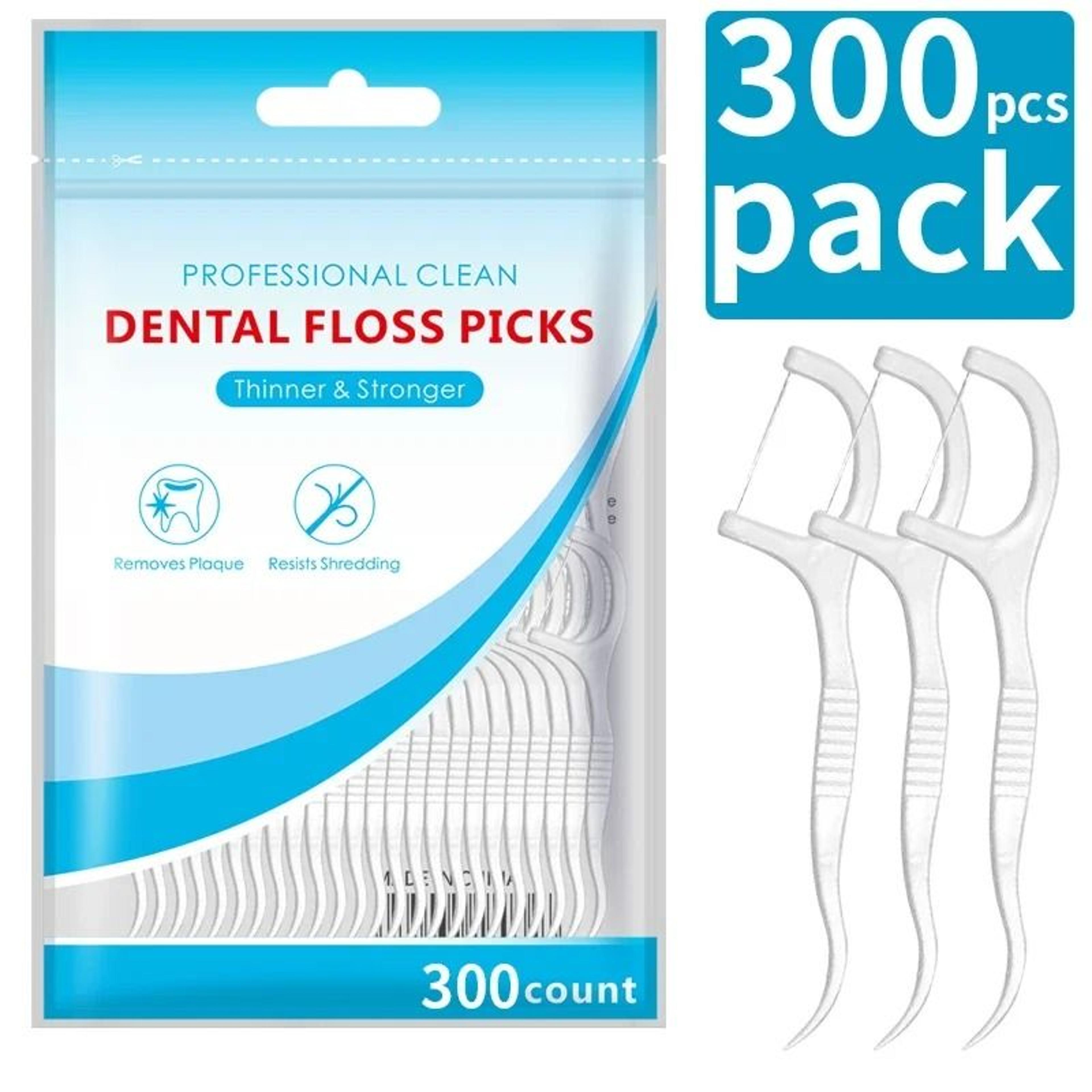High Density Dental Floss Picks And Interdental Toothpick Cleaner Value Set 8