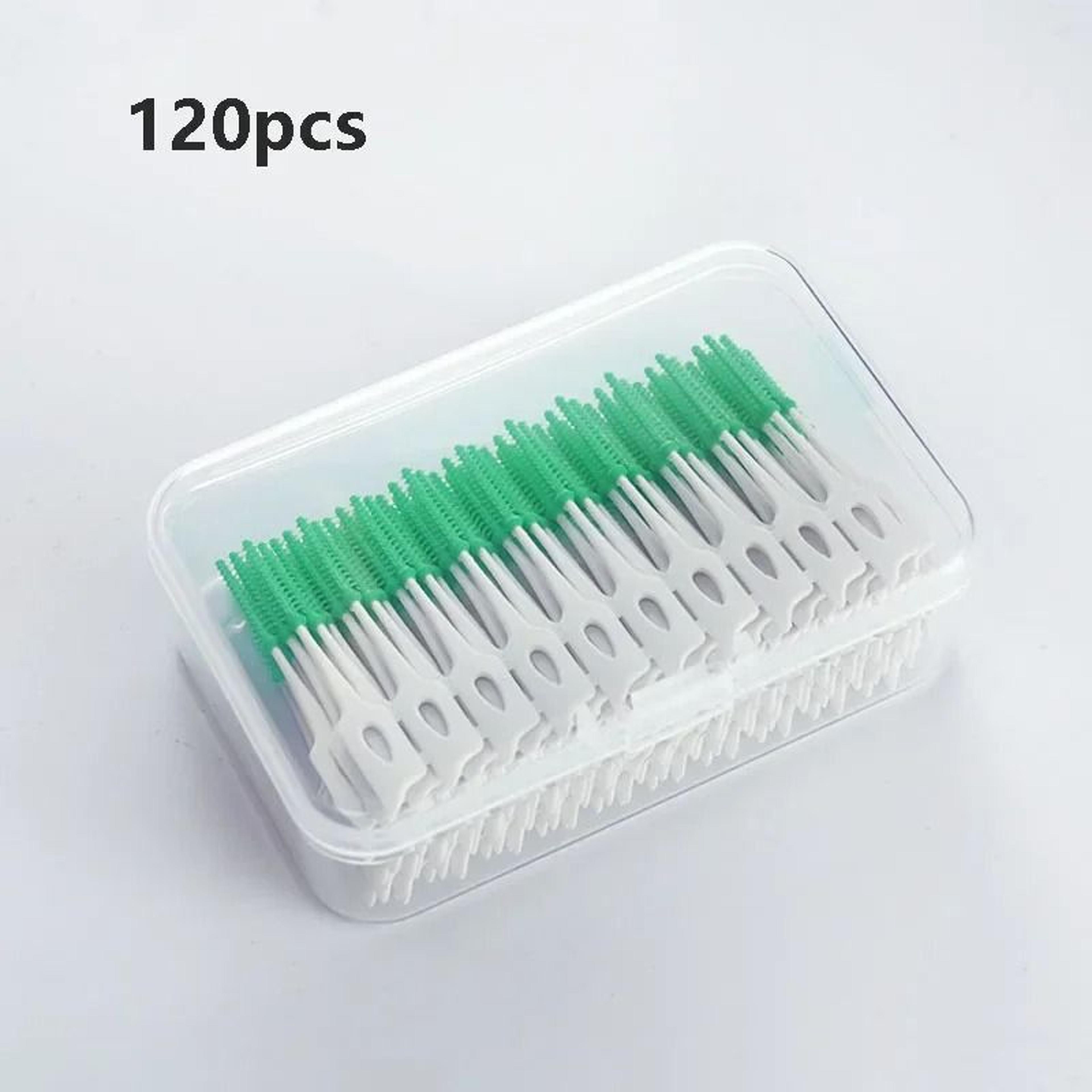 Soft Silicone Interdental Toothpick Brushes And Oral Cleaning Space Picks 7