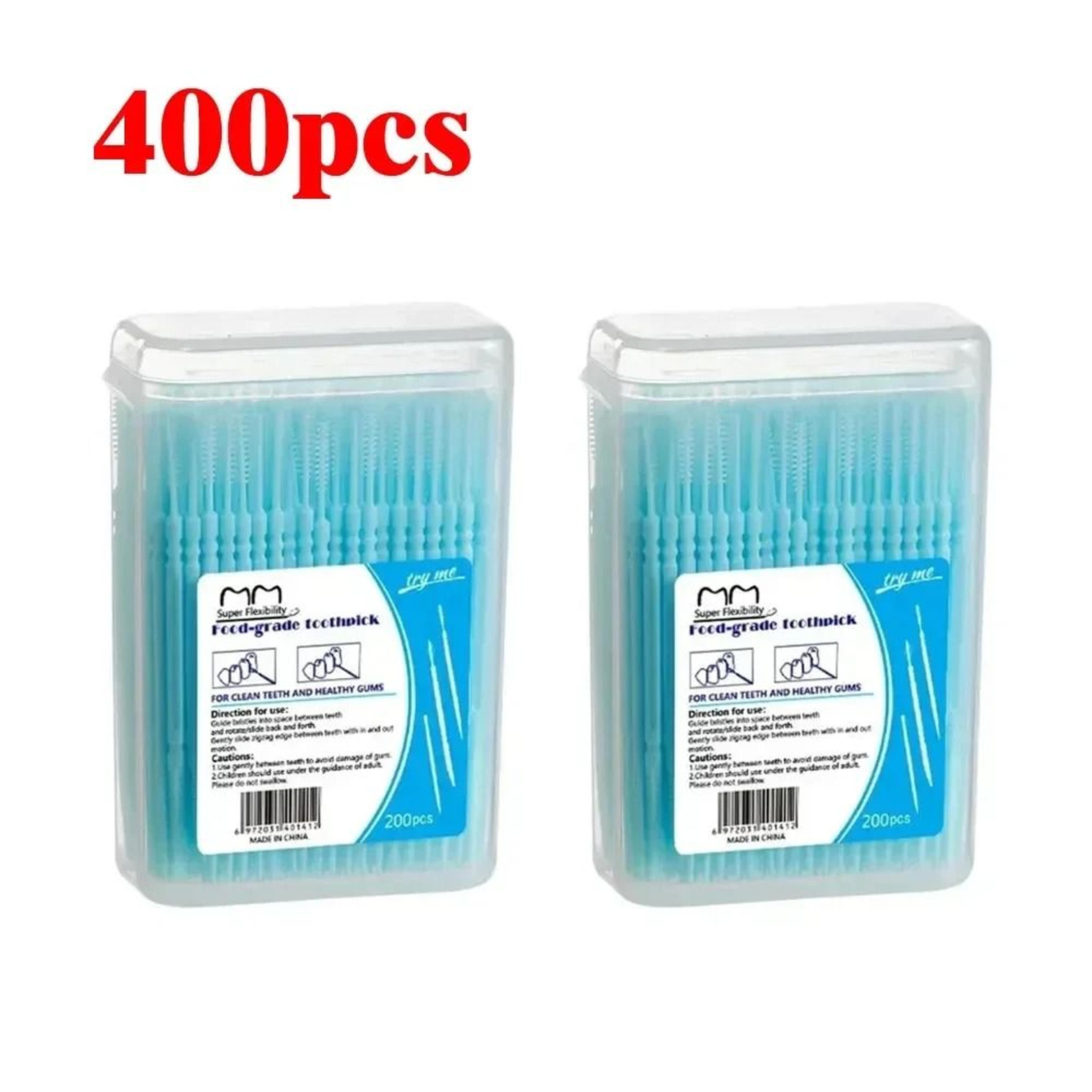 200 Piece DoubleHeaded Fine Precision Disposable Toothpicks And Creative Fruit Picks Set With Porta 15