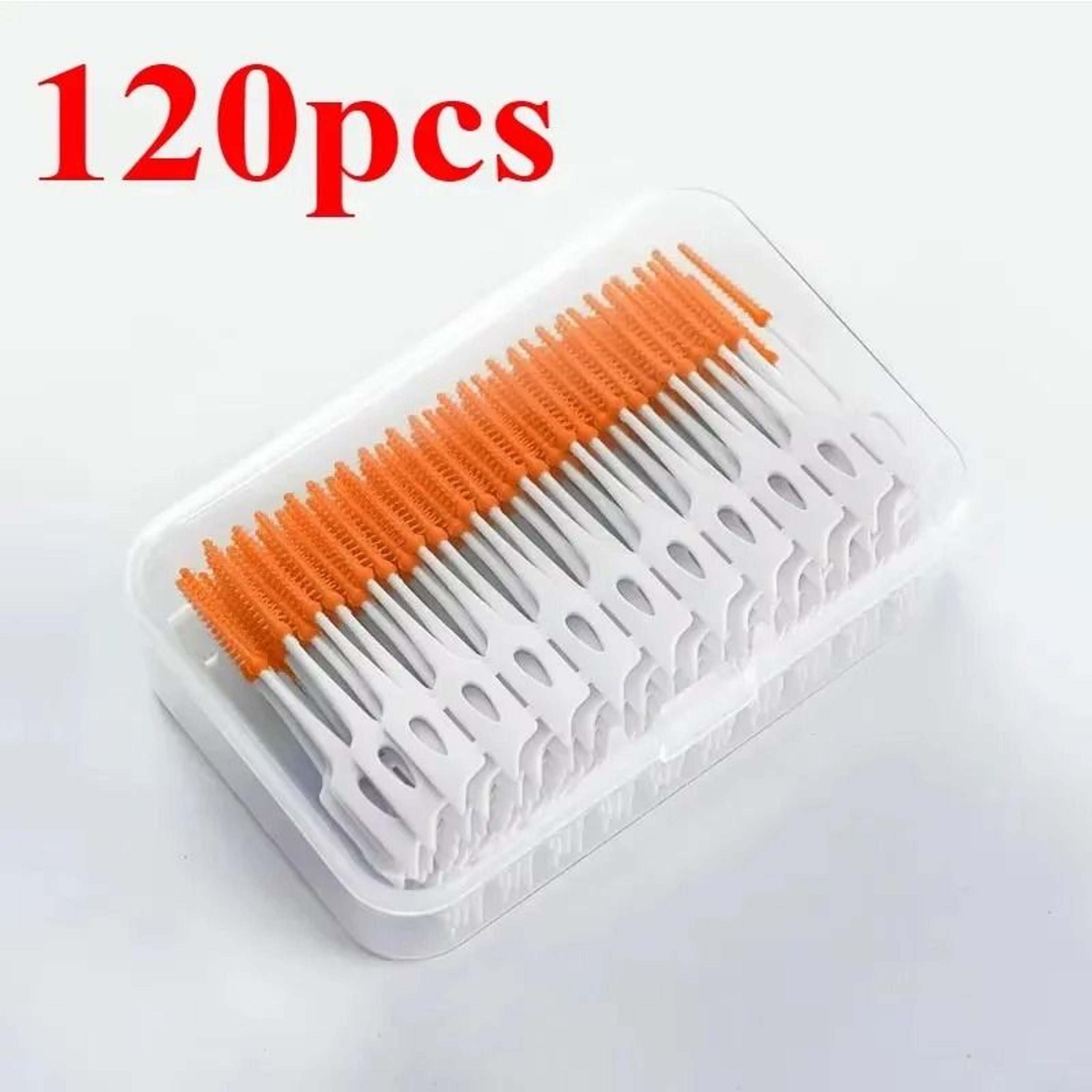 Gentle Rubber Toothpicks And Silicone Interdental Floss Brushes Set For Precision Dental Care 11