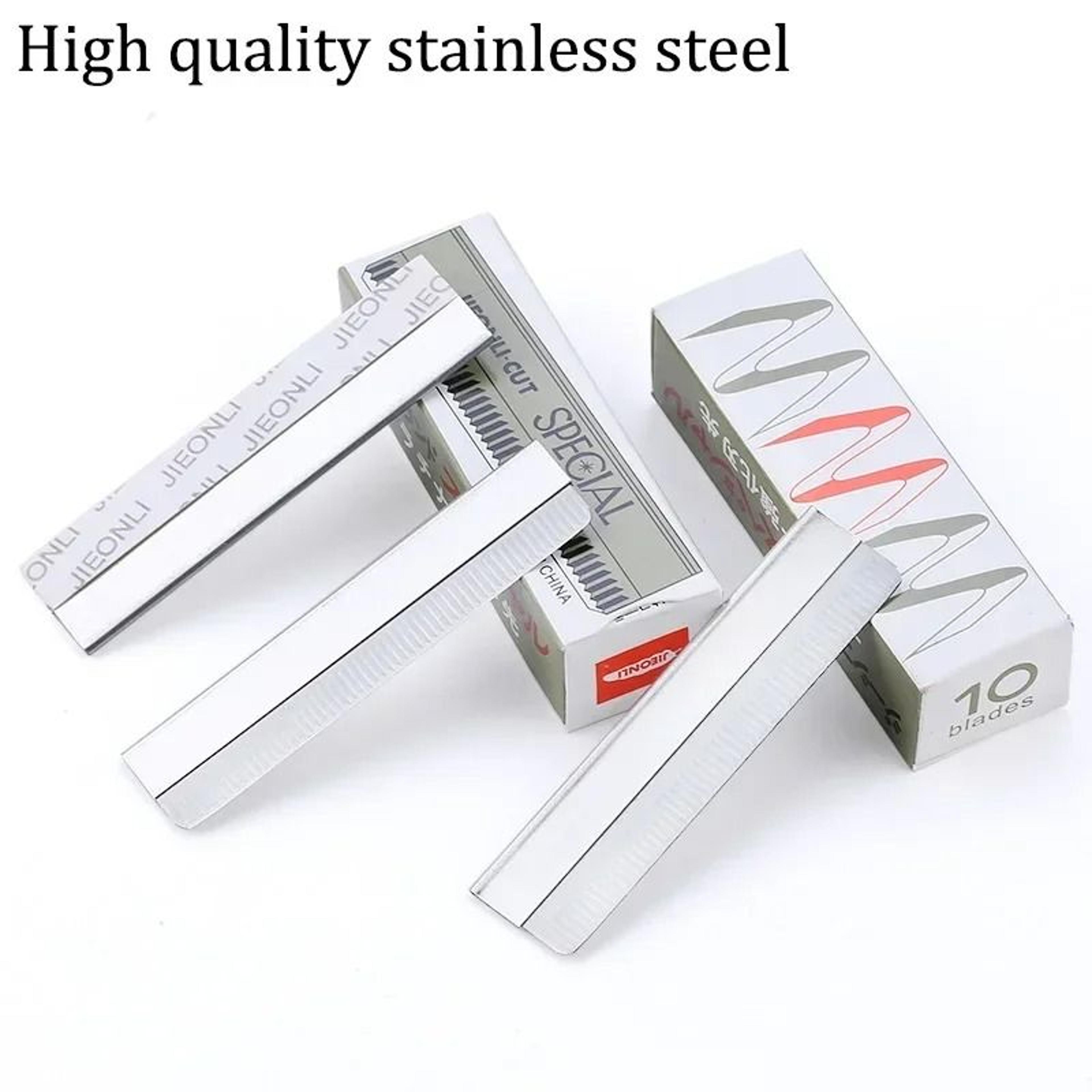 Stainless Steel Precision Eyebrow Trimmer Razors And Facial Hair Shaver Tool For Women 1