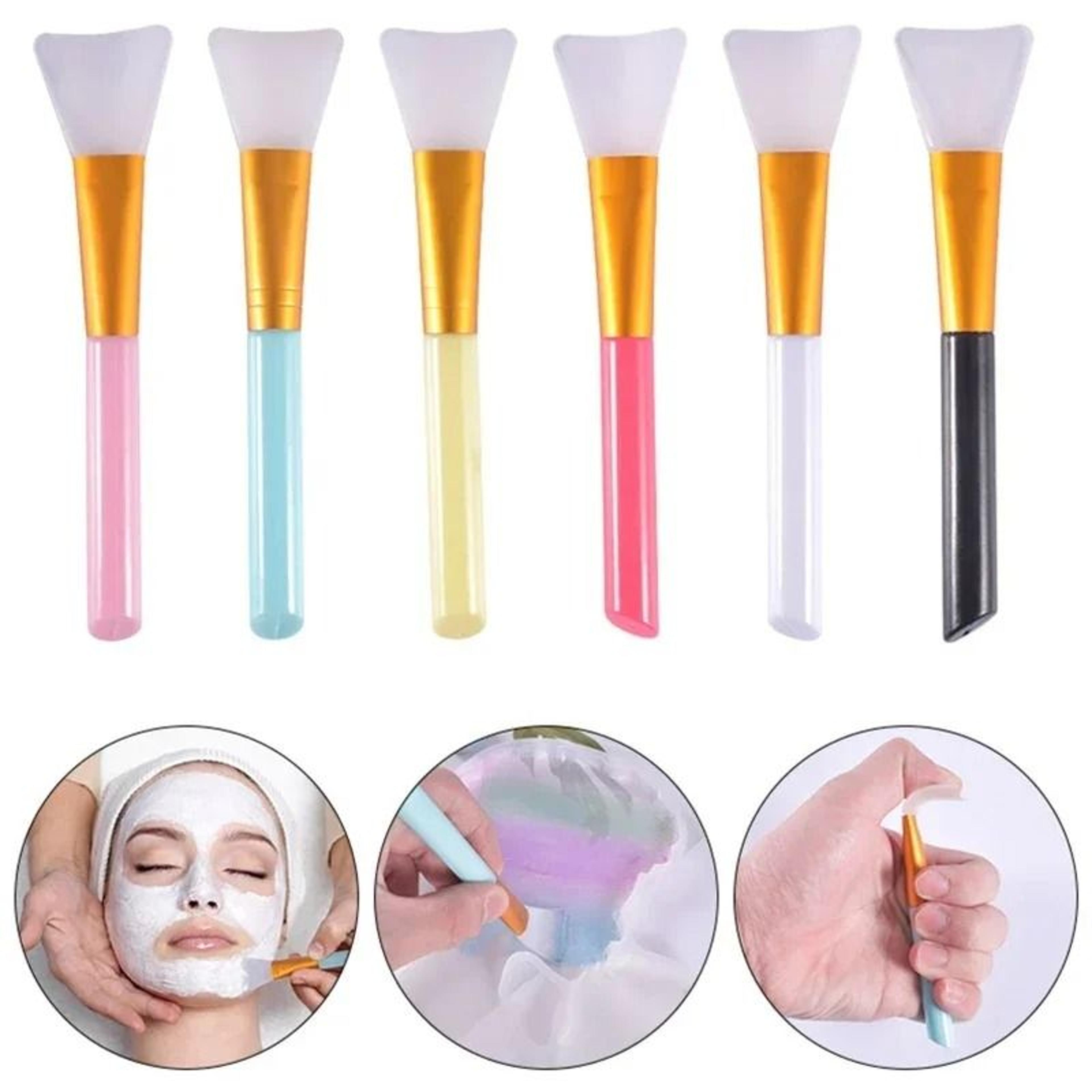 silicone mask and glue brush tool for facial skincare and resin crafting
