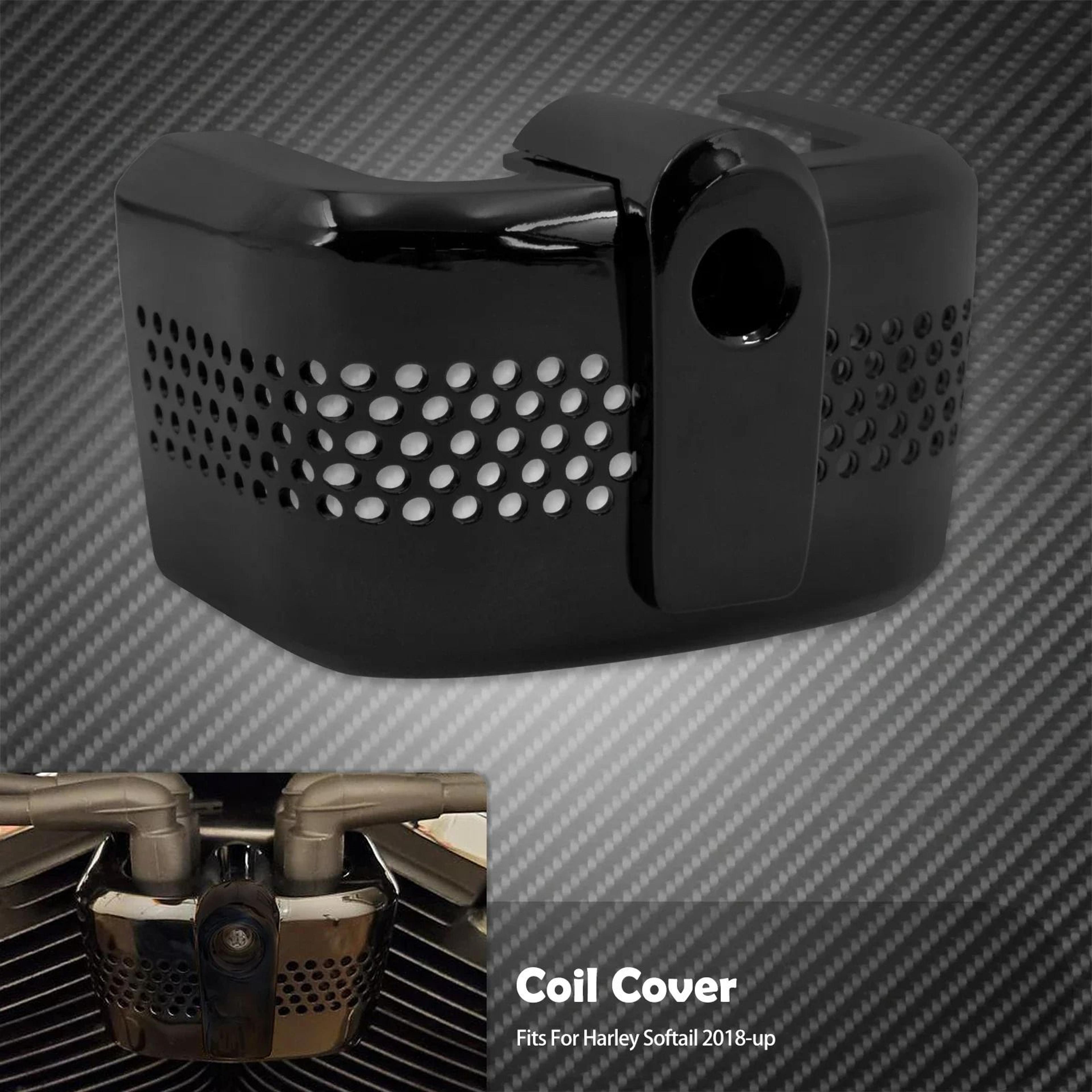 Motorcycle Ignition Coil Cover Cap Accent For Harley Davidson Softail Models 20182025 5