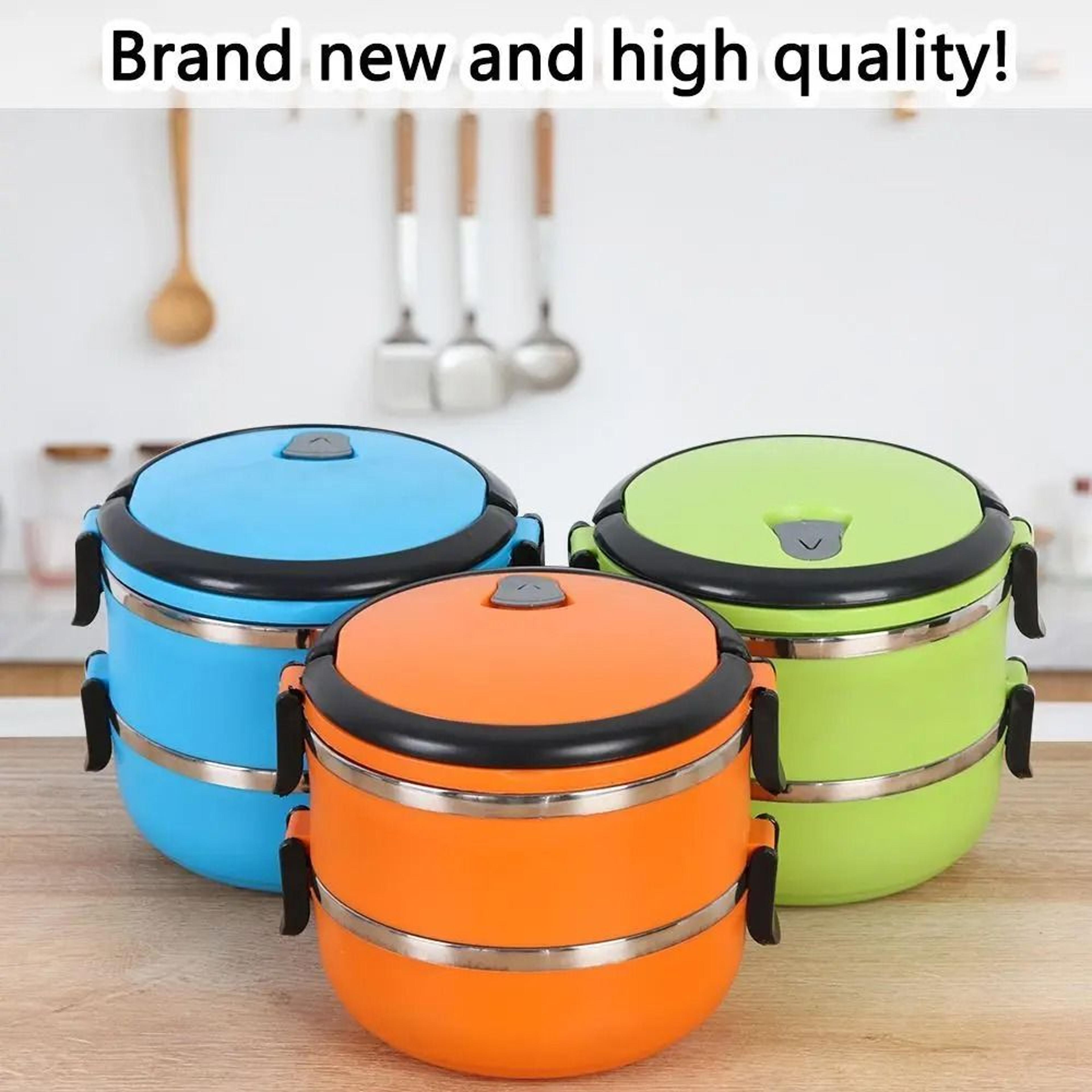 stainless steel hot food flask thermos – vacuum insulated portable lunch box for travel and work