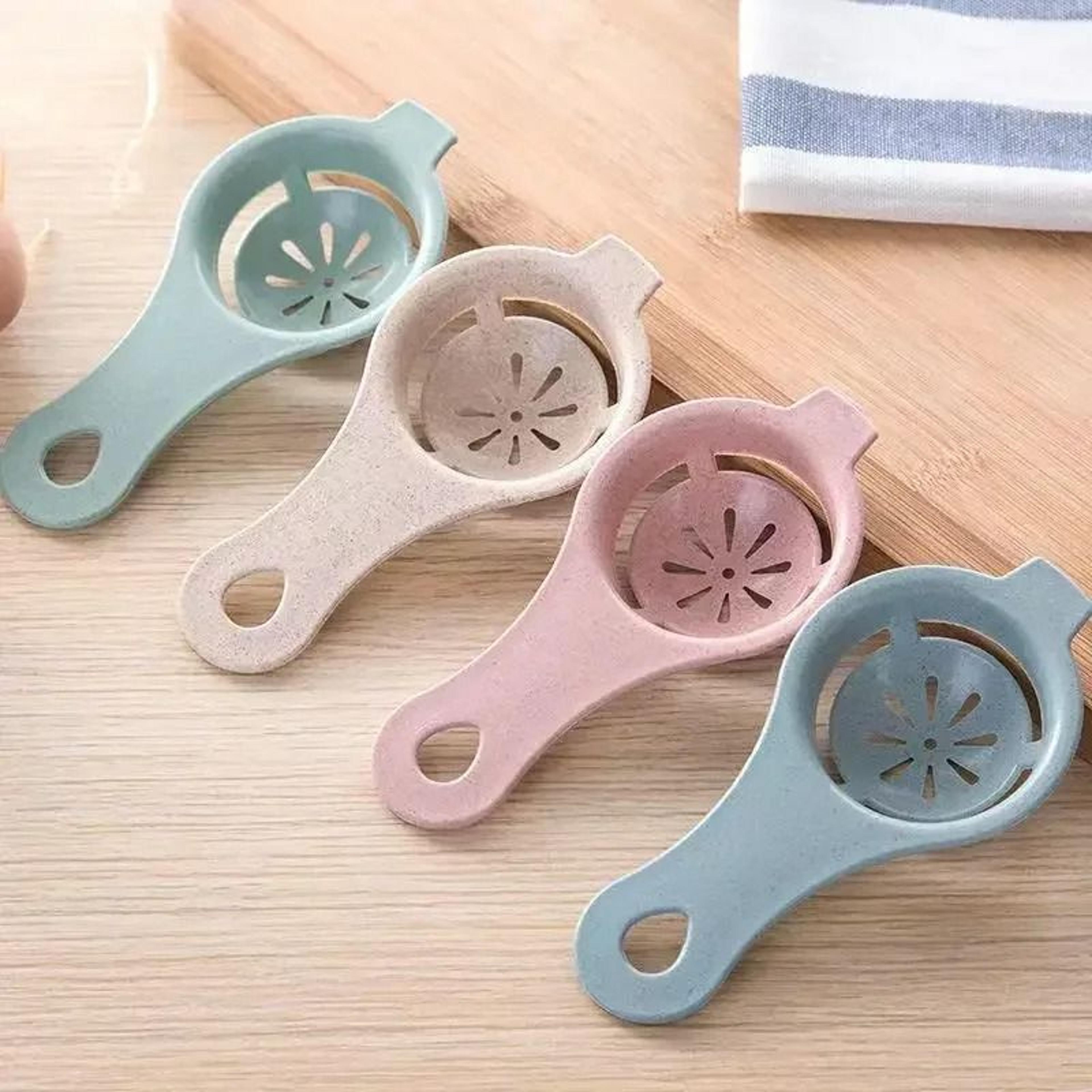Wheat Straw Egg White Separator And Yolk Strainer Filter Tool For Cooking And Baking 10
