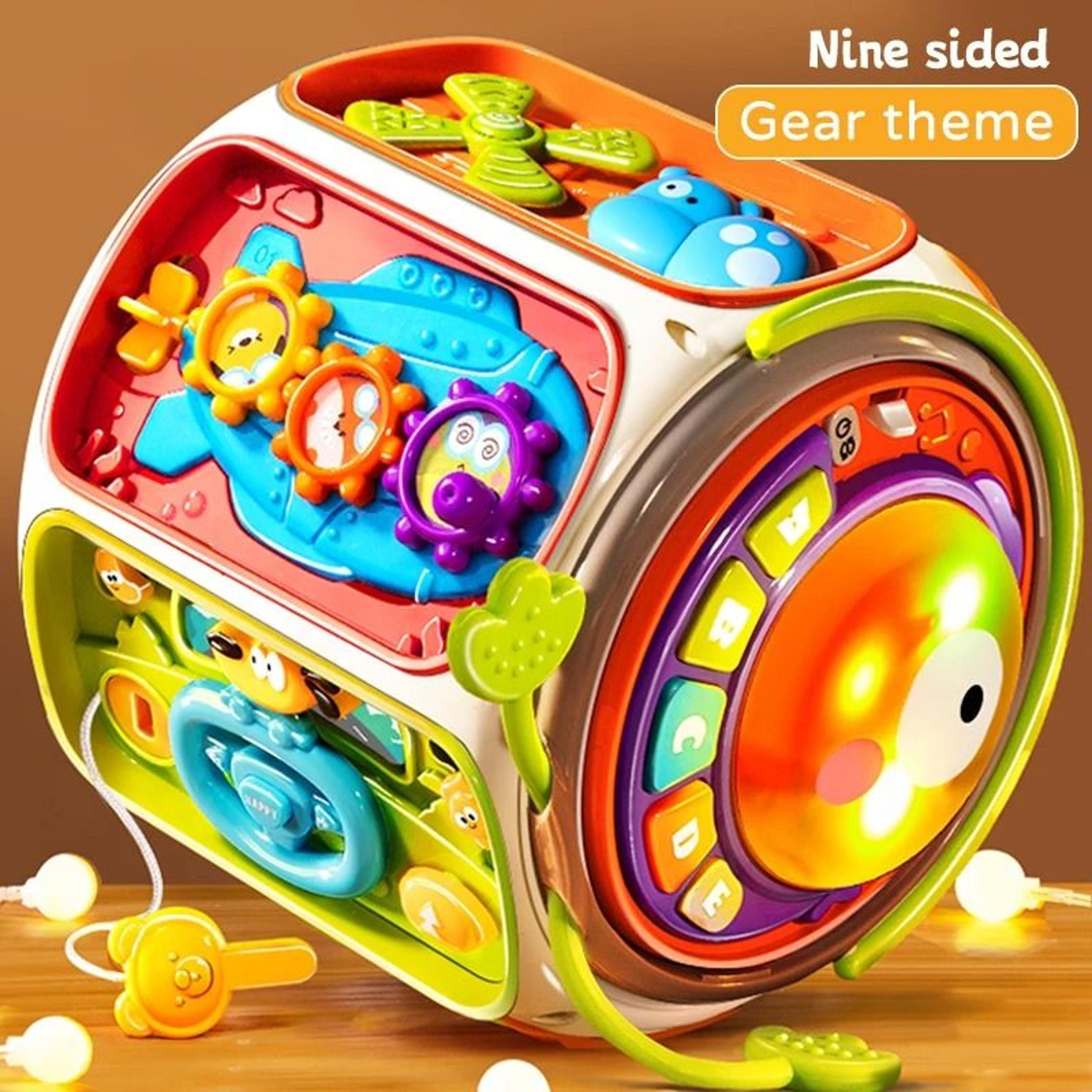 Baby Cell Phone Toy With Music Sound Light And Early Educational Development Features 6