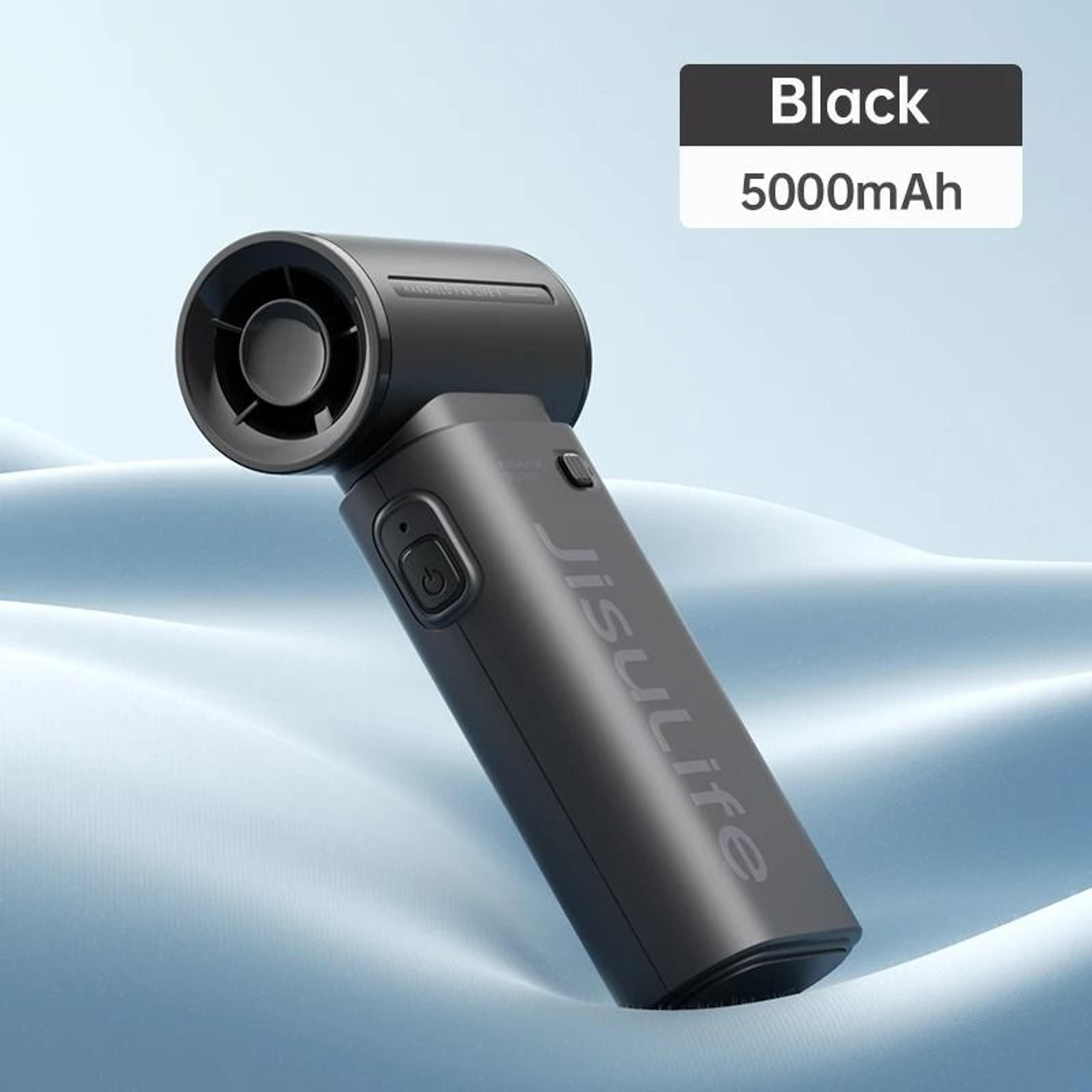 Handheld Turbo Fan With 5 Speed Settings And 5000mAh Rechargeable Battery 7