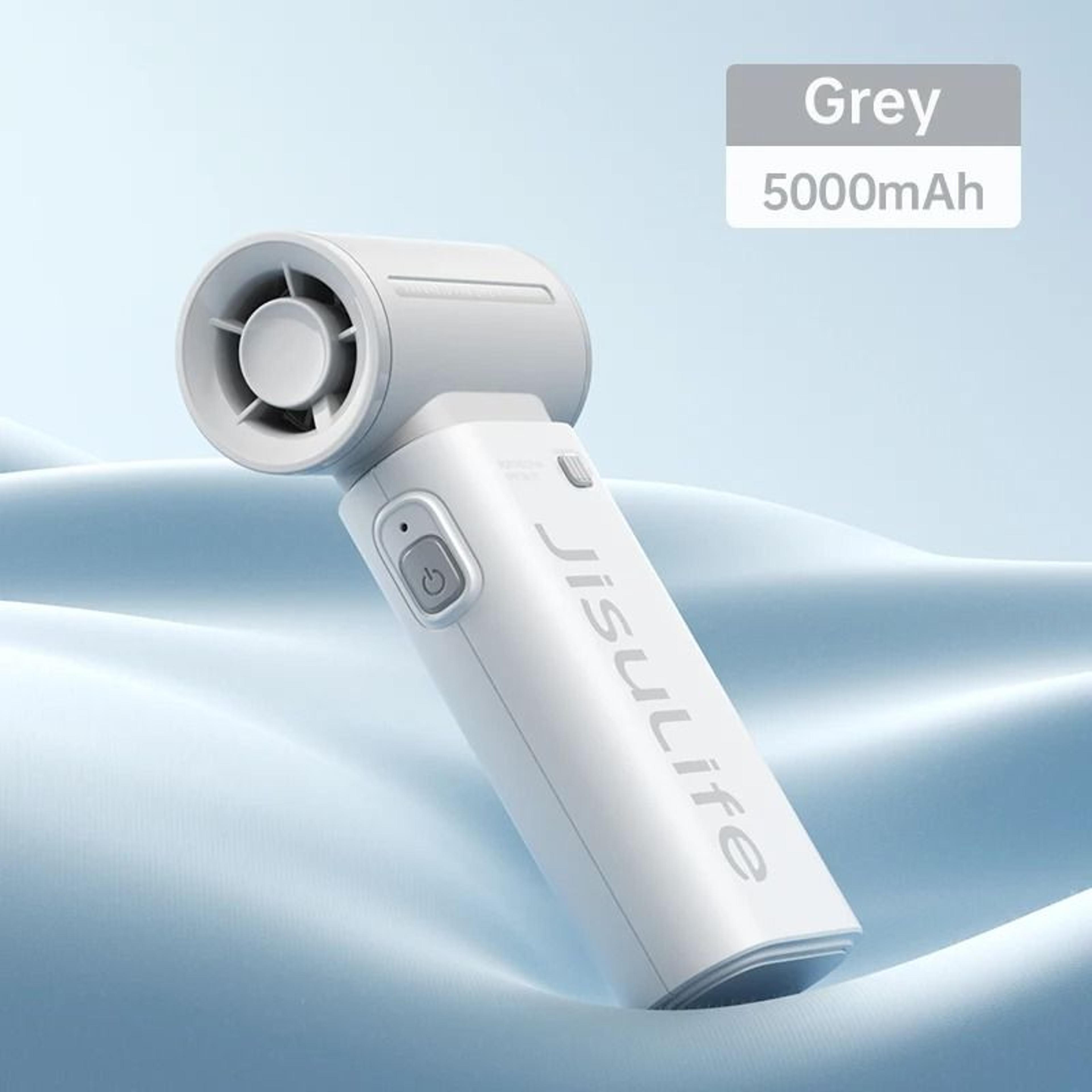 Handheld Turbo Fan With 5 Speed Settings And 5000mAh Rechargeable Battery 8