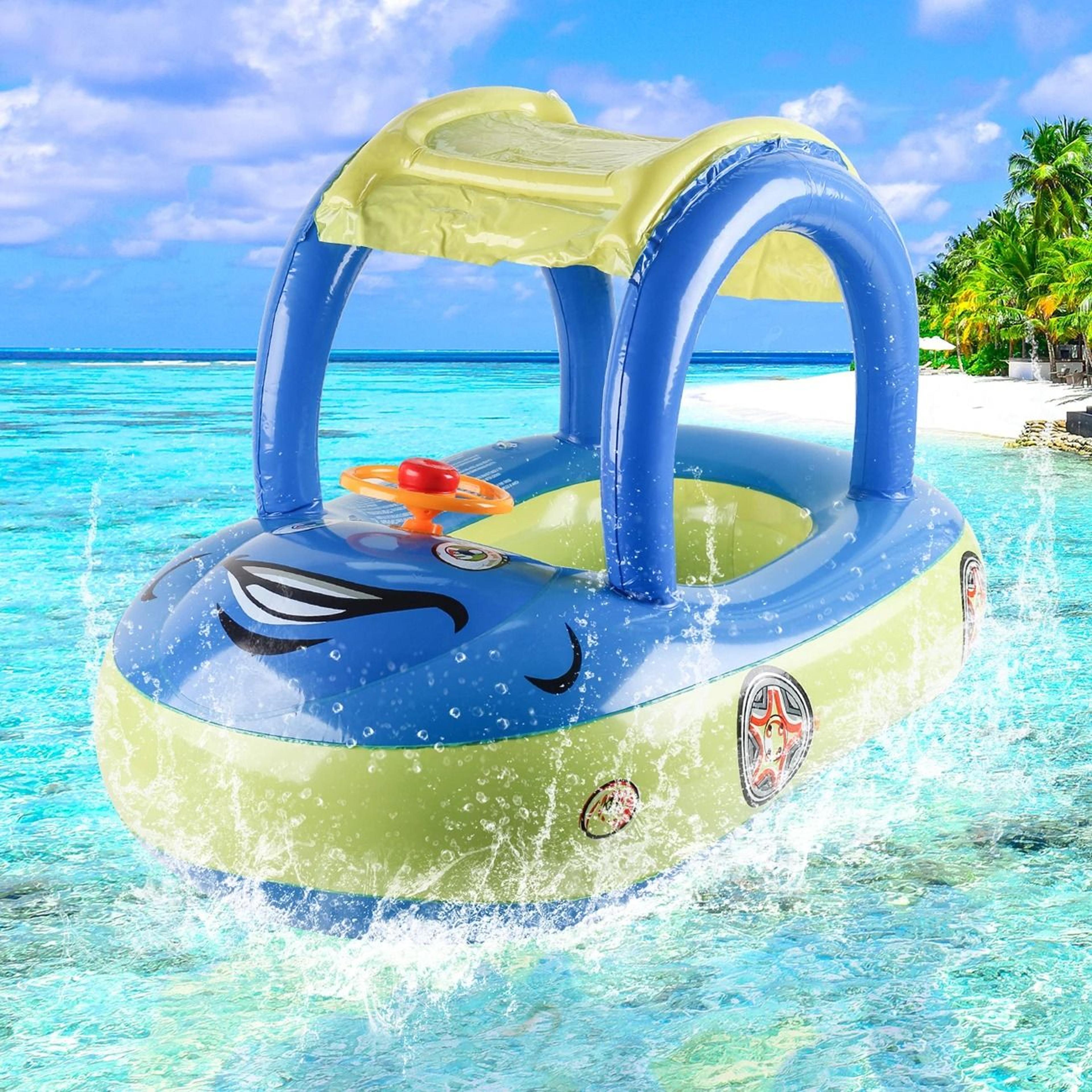 Car Shape Inflatable Pool Float And Swimming Ring Beach Water Toy 2