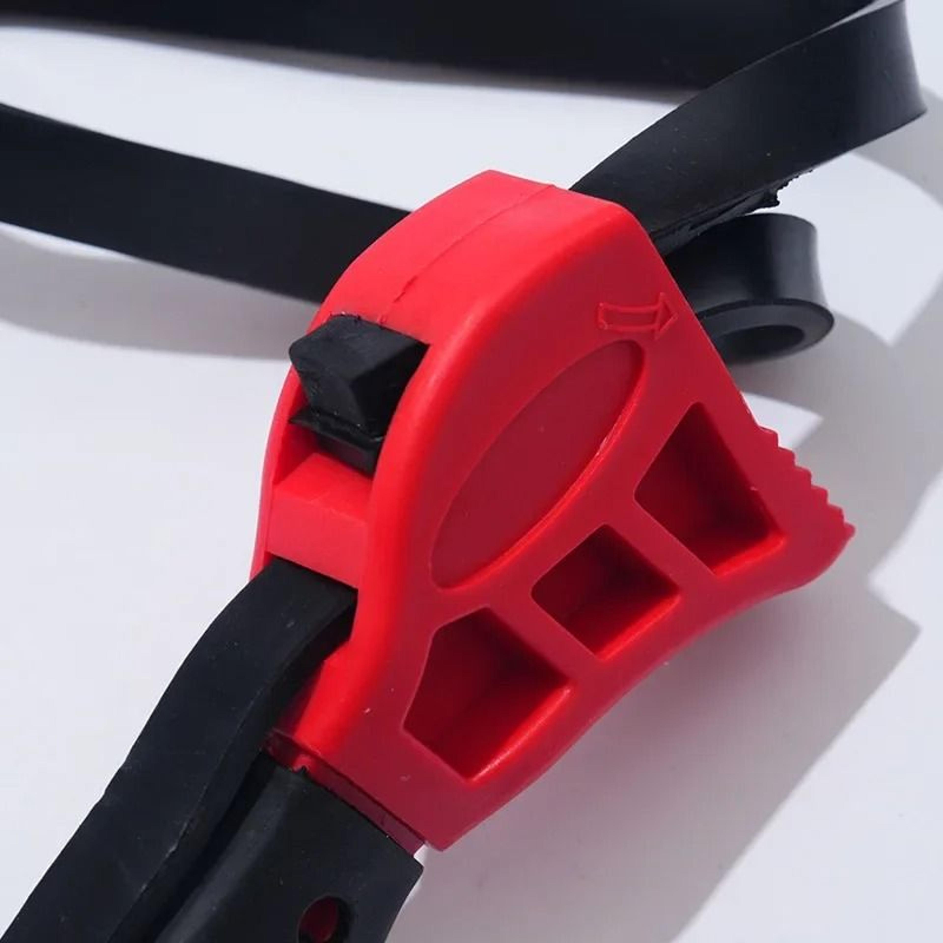6 Inch Adjustable Belt Wrench Oil Filter Puller Strap Spanner Disassembly Tool 5