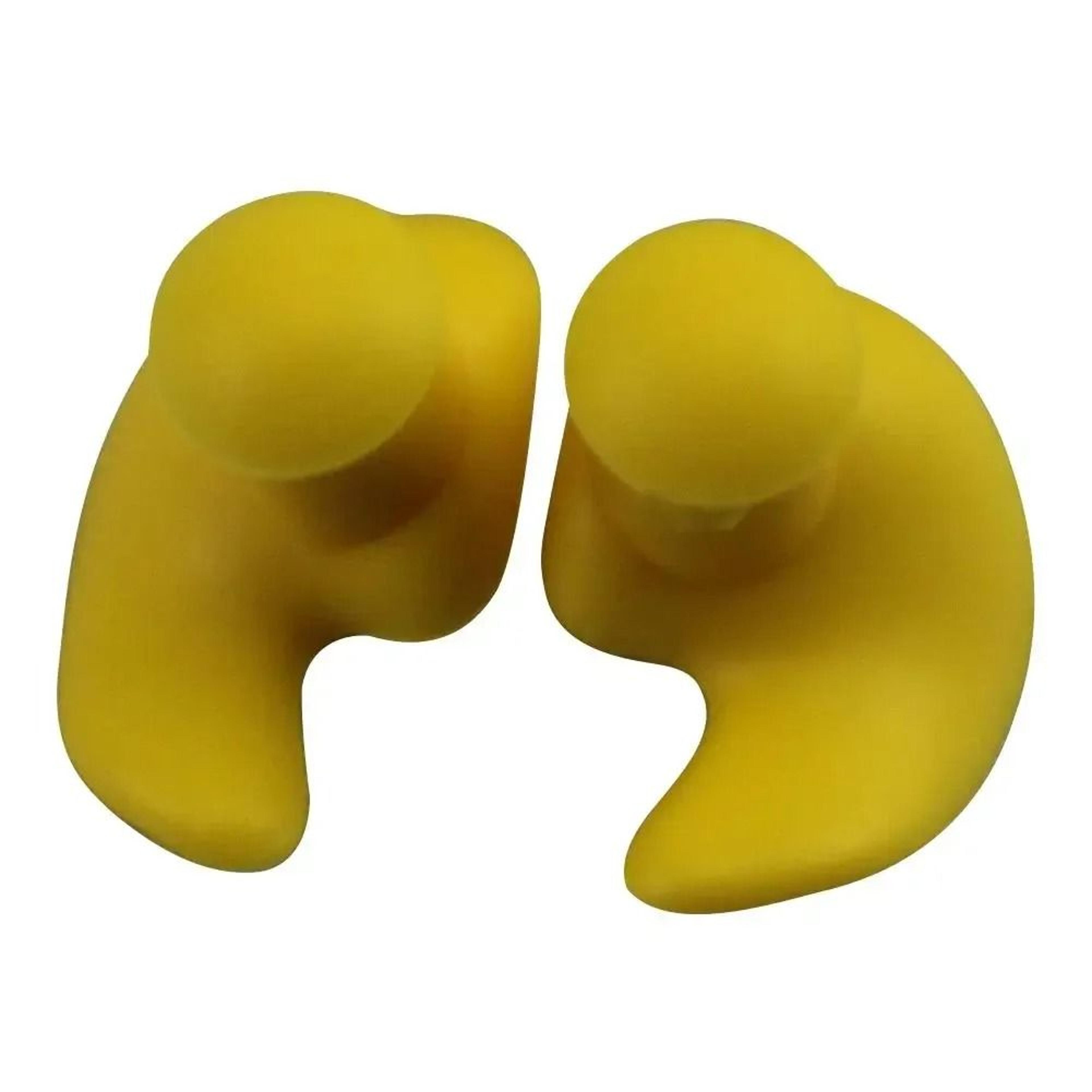 1 Pair Waterproof Soft Silicone Earplugs With Storage Case For Swimming And Noise Reduction 9