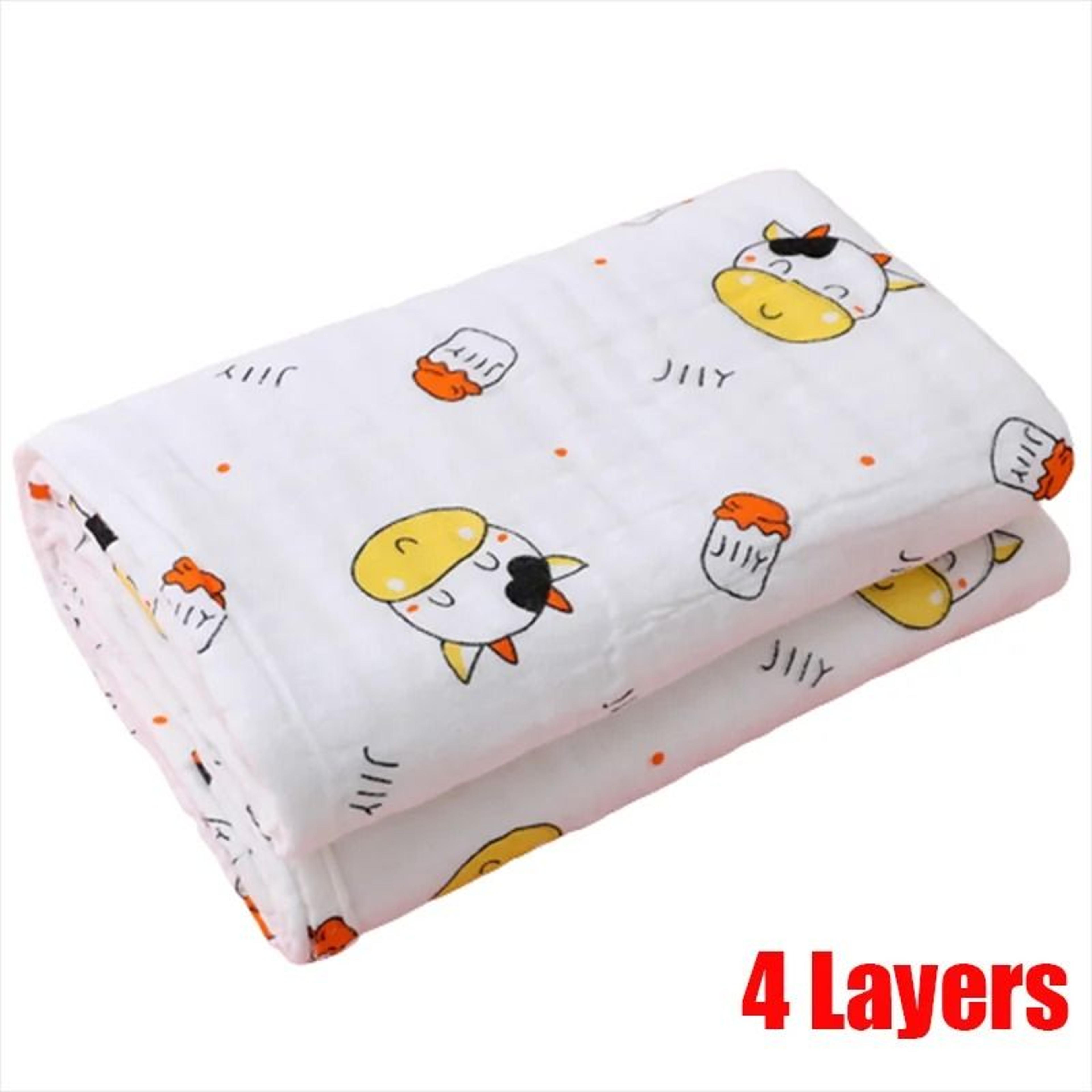 6Layer Cotton Gauze Baby Bath Towel And Newborn Swaddle Blanket 9