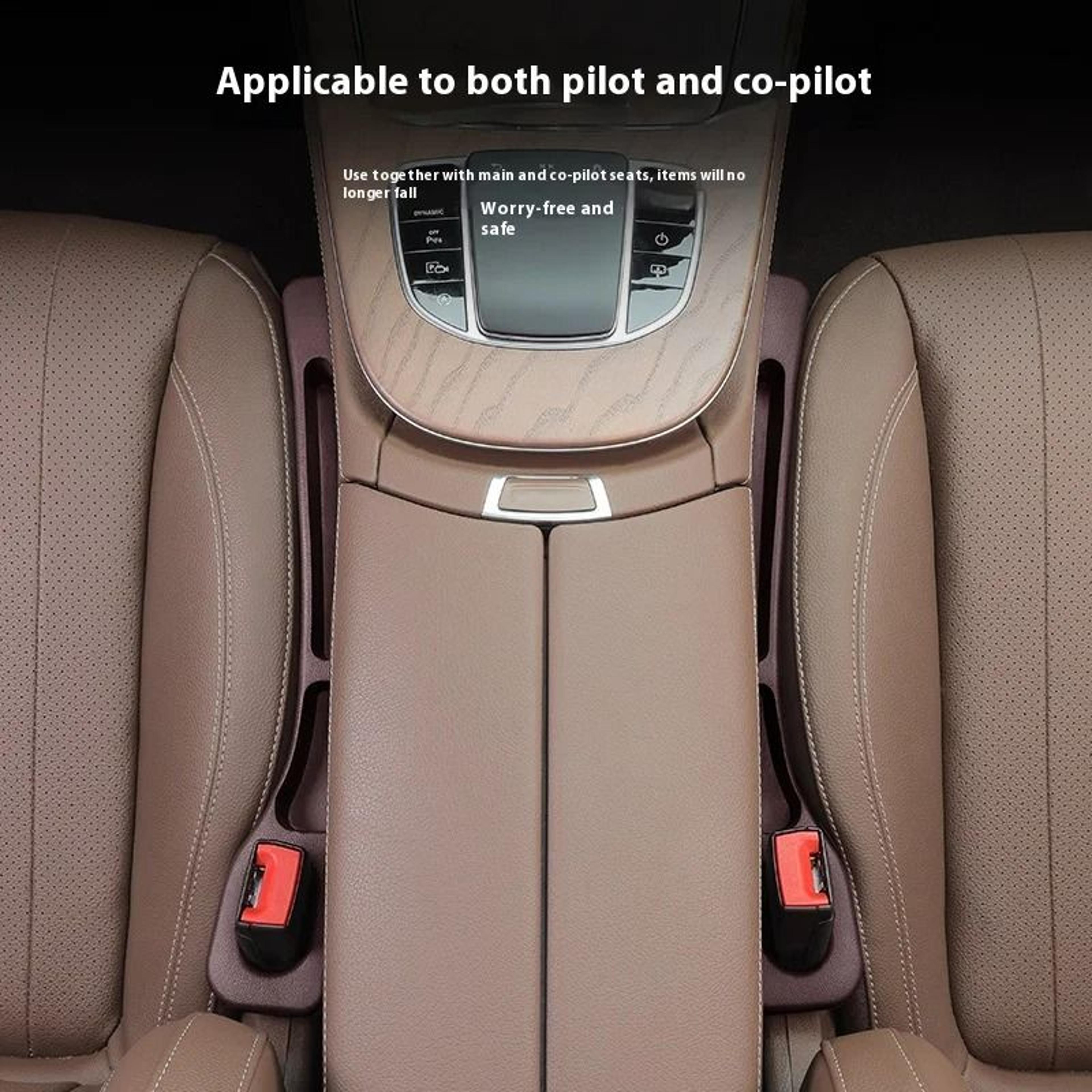 car seat gap plug filler anti leak strip storage box interior organizer