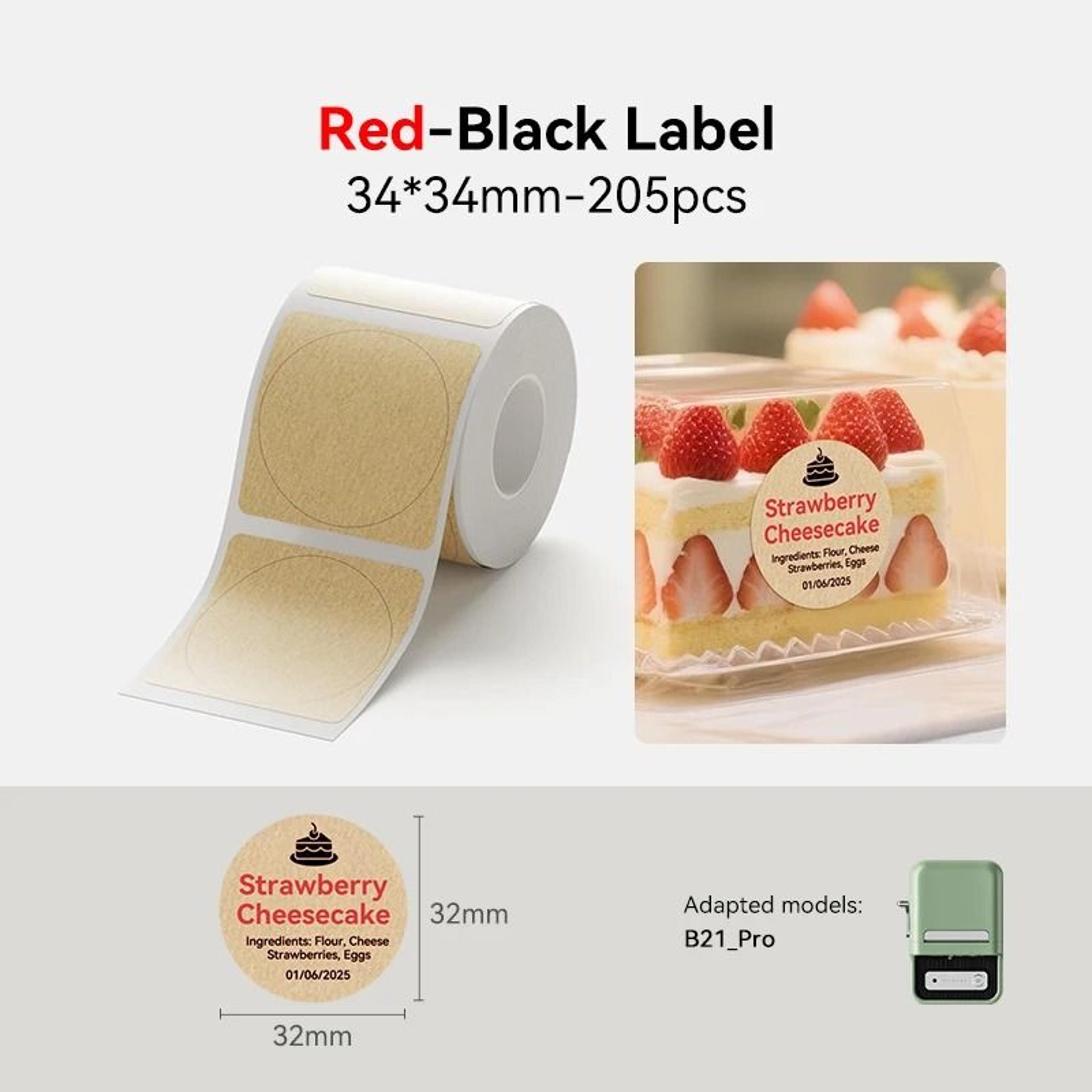 300 DPI High Definition Thermal Printing Label Sticker Paper 16