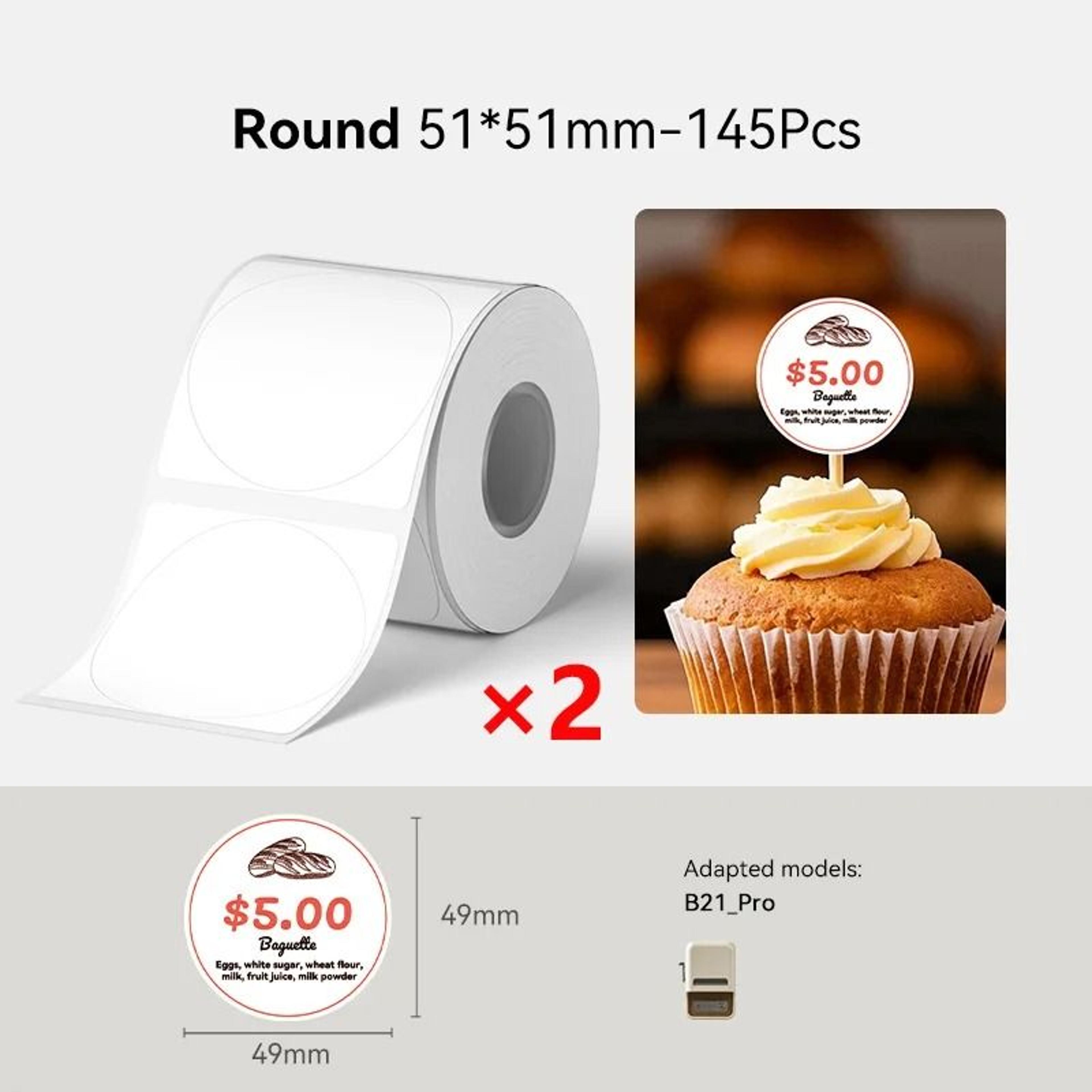 300 DPI High Definition Thermal Printing Label Sticker Paper 18