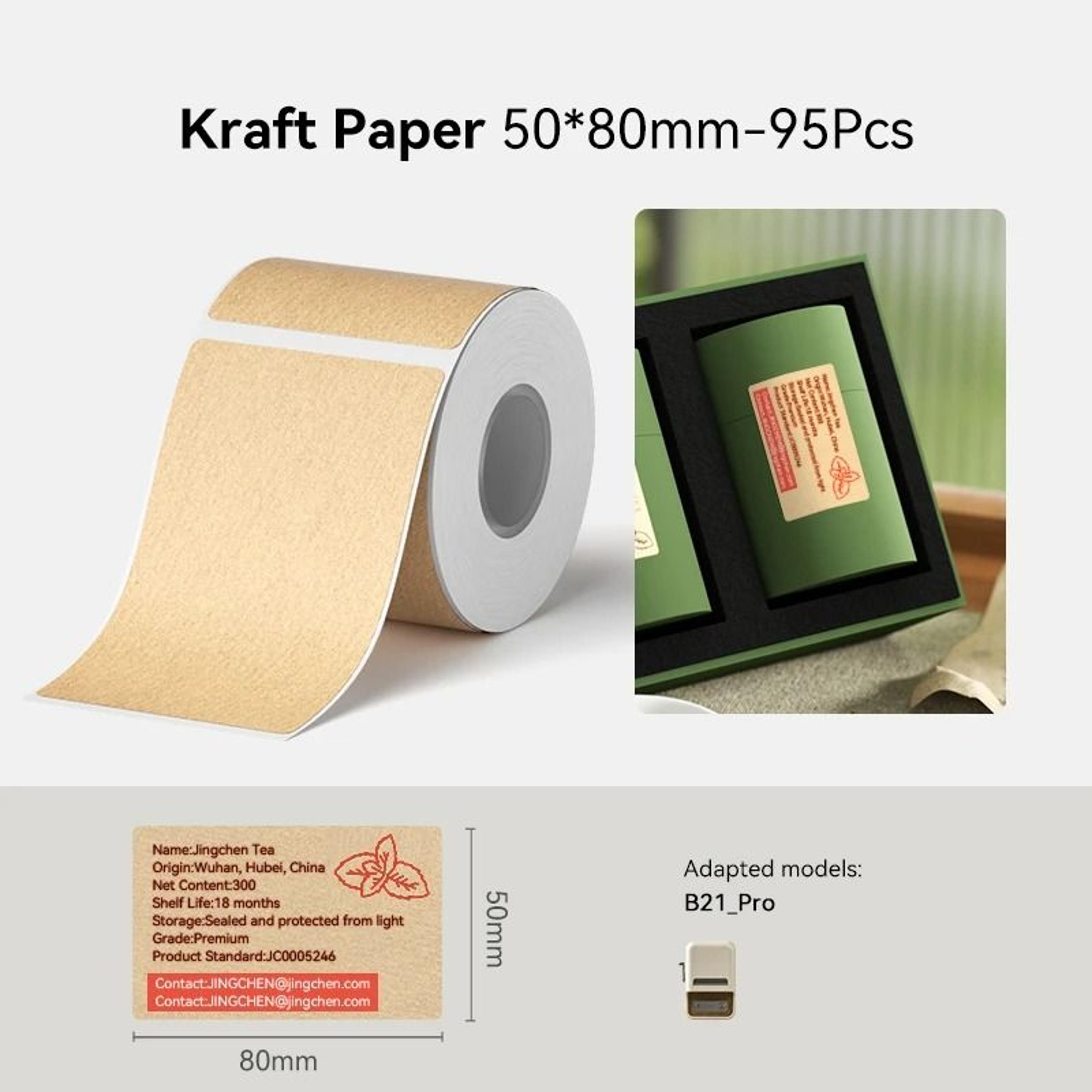 300 DPI High Definition Thermal Printing Label Sticker Paper 10
