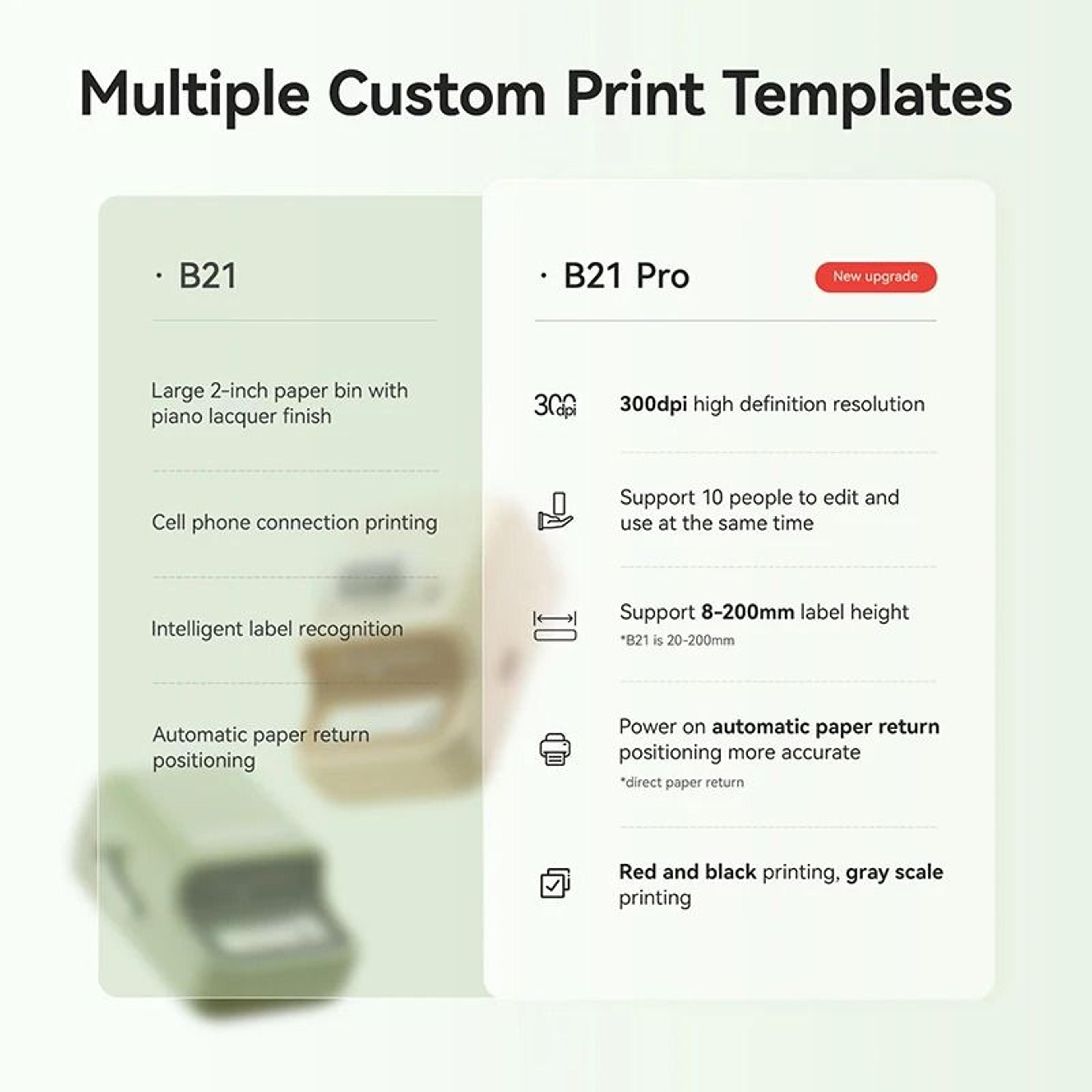 Bluetooth Adhesive Label Printer Mini Thermal Barcode Label Maker 1