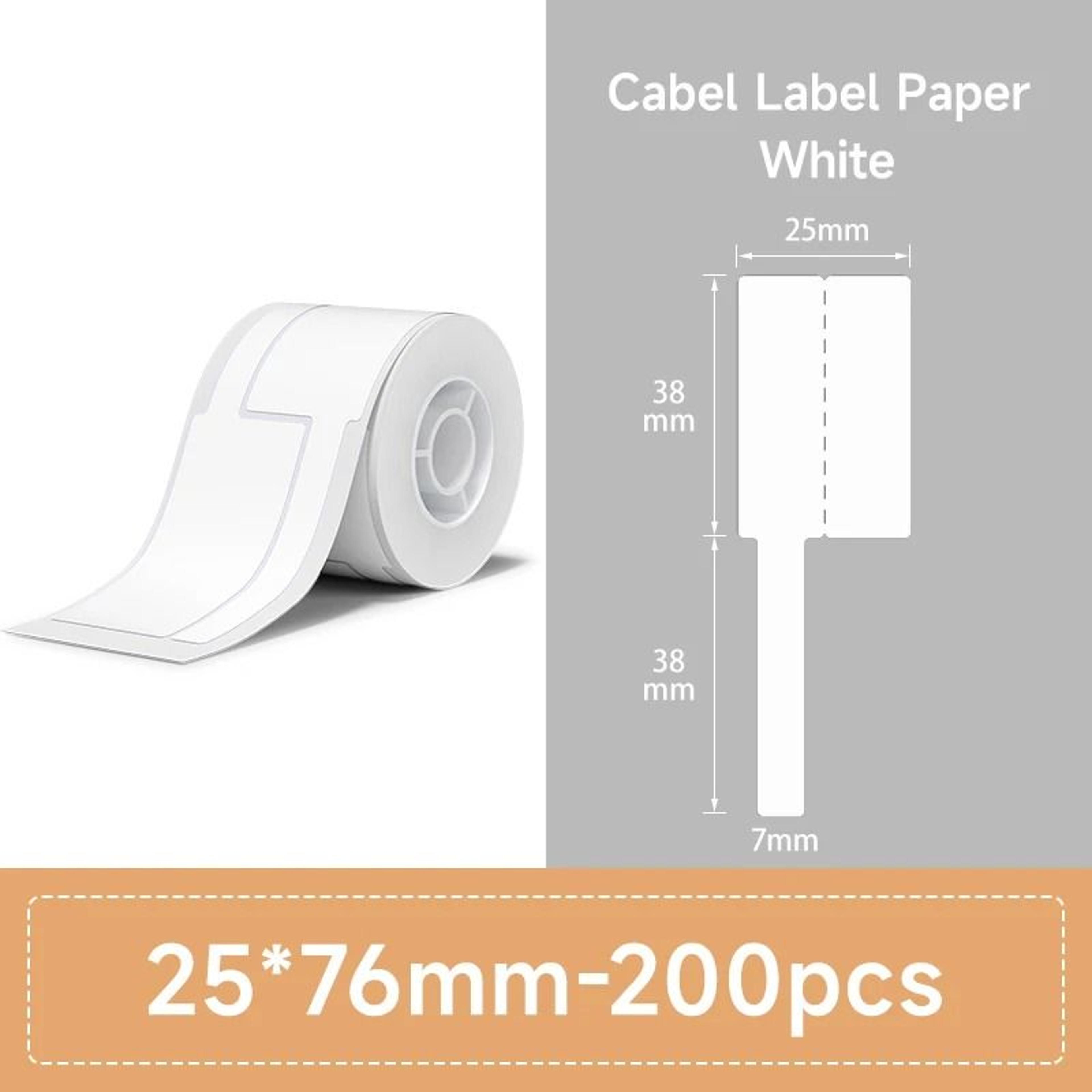6Roll Bulk Pack Waterproof  OilProof Thermal Label Sticker Tape 8