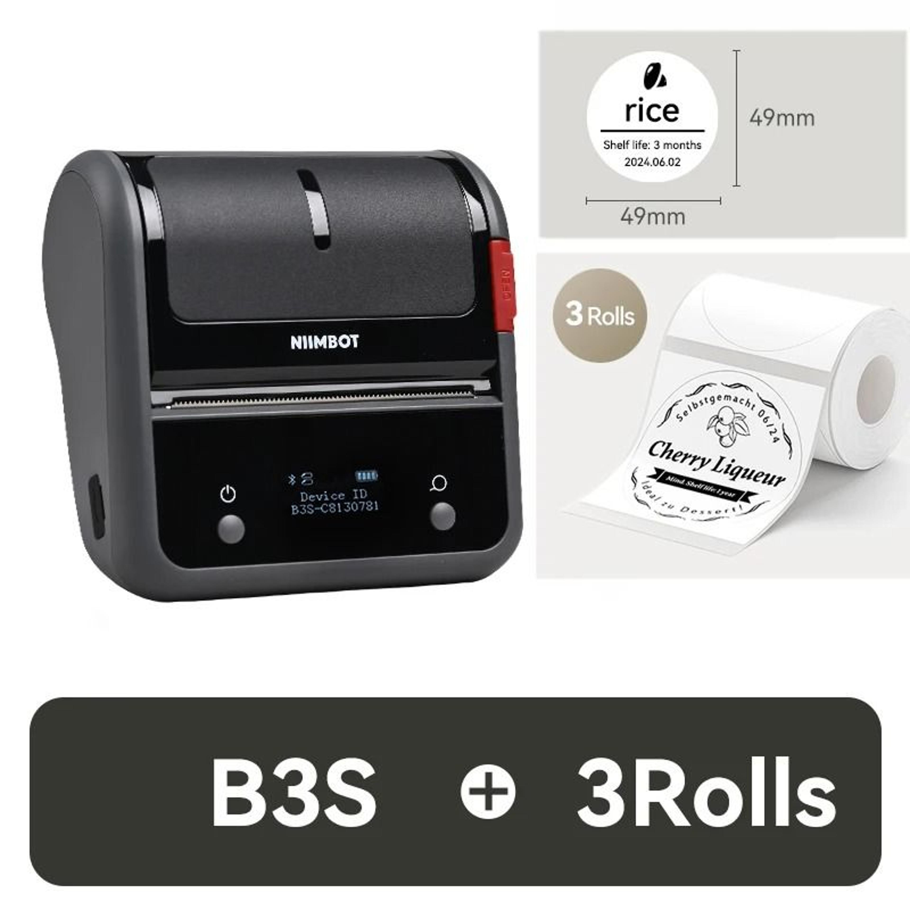 Commercial Portable Wireless Thermal Label Printer For Jewelry  Clothing 9