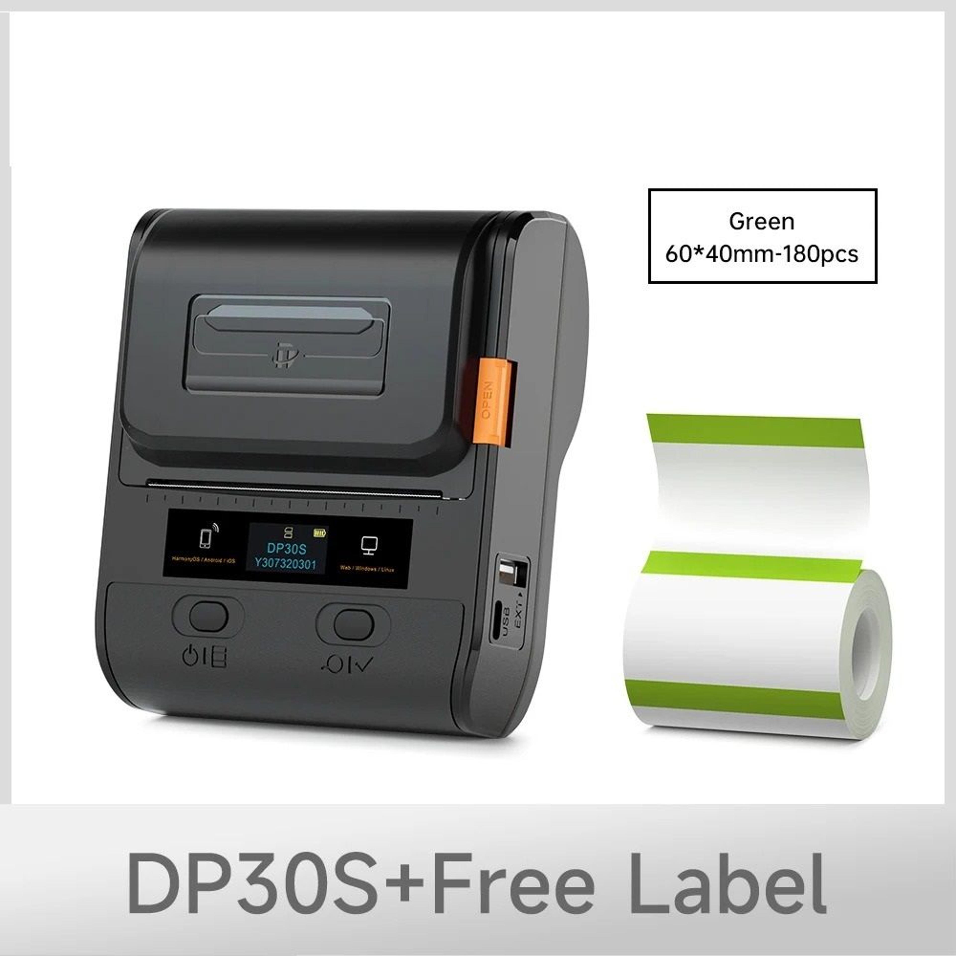 Commercial Wireless Portable Thermal Label Printer For MultiWidth Stickers 1