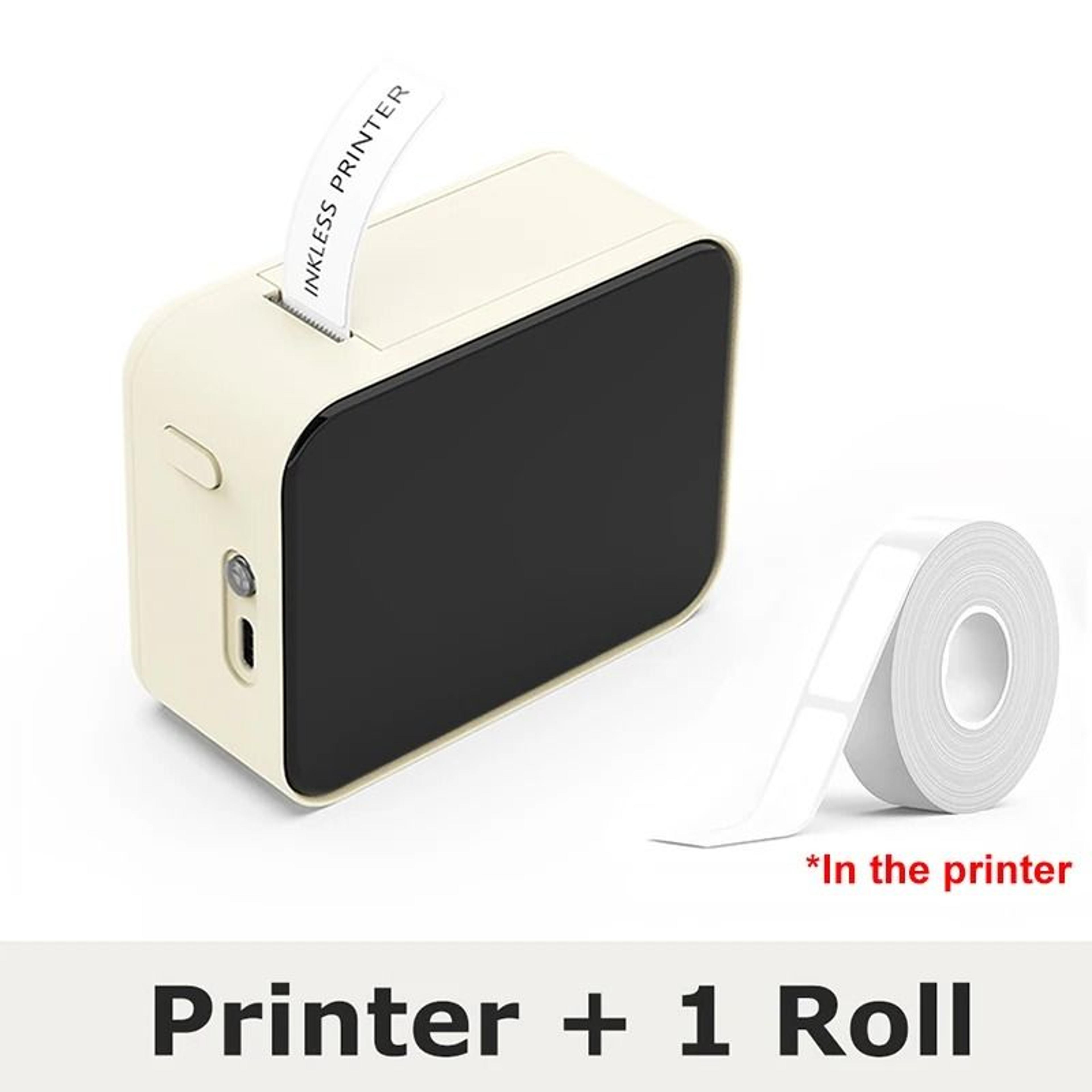 Portable Thermal Label Printer Wireless Bluetooth Inkless Pocket Sticker Maker 10