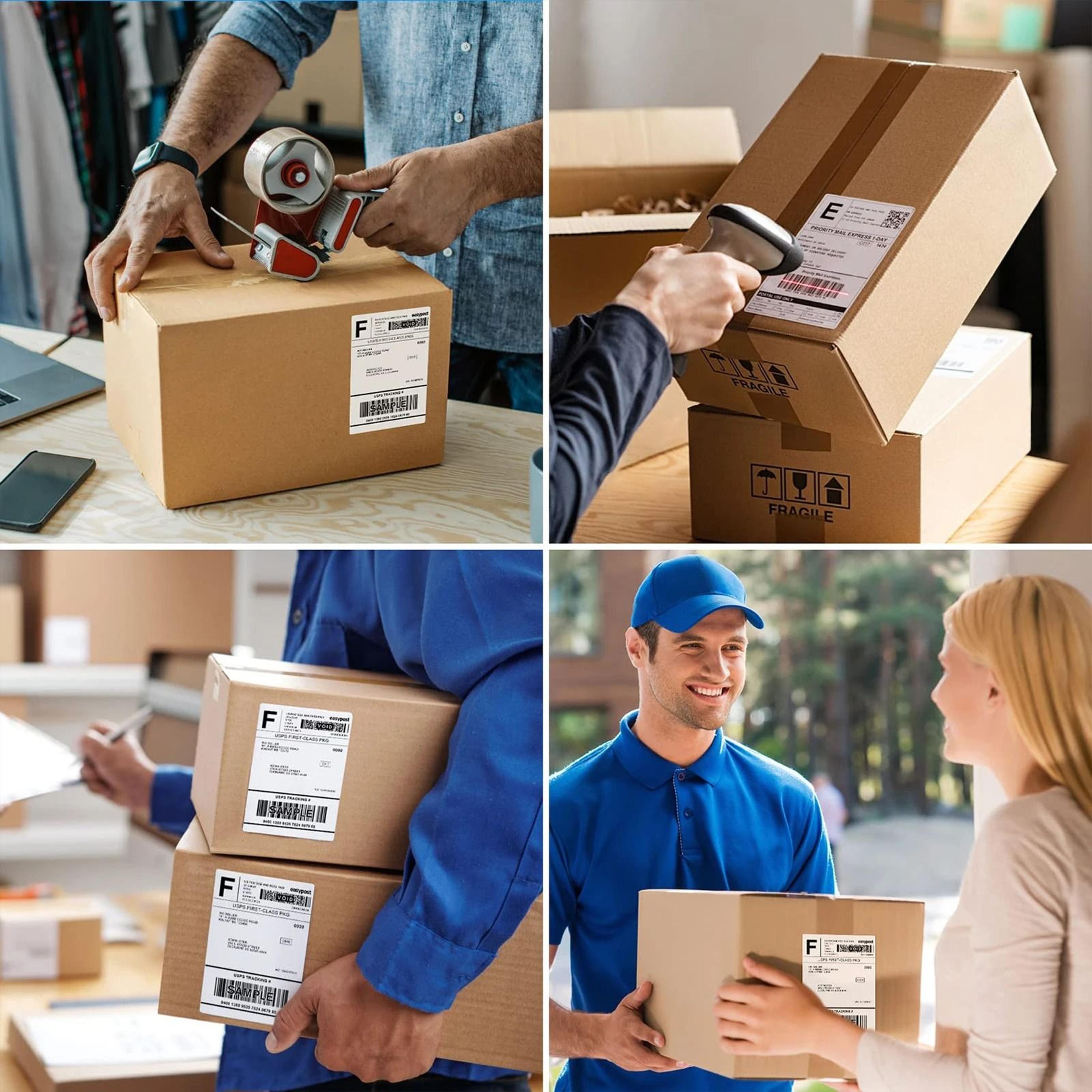 Commercial SelfAdhesive Thermal Shipping Label Sticker Stack Pack 5