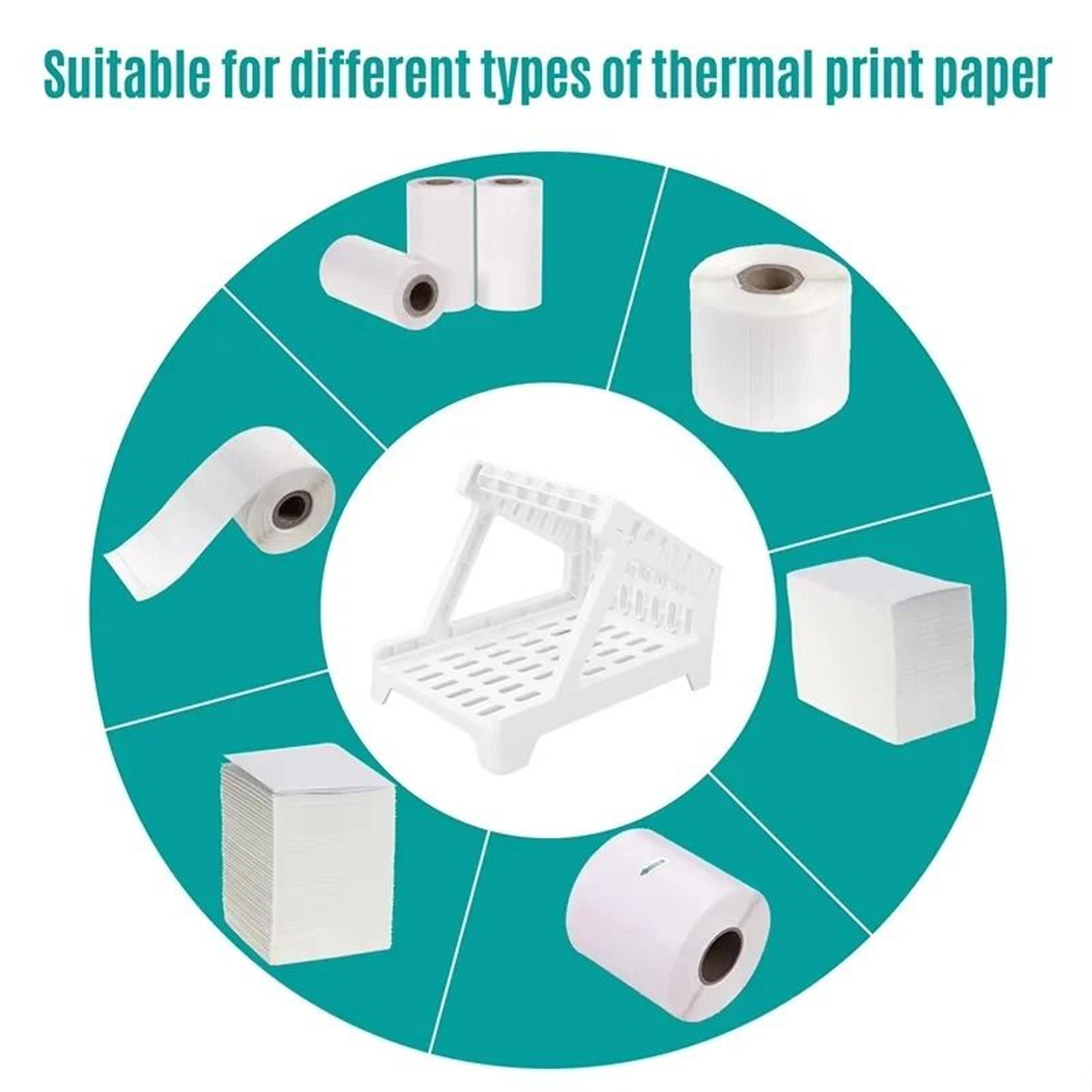 Commercial SelfAdhesive Thermal Shipping Label Sticker Stack Pack 3
