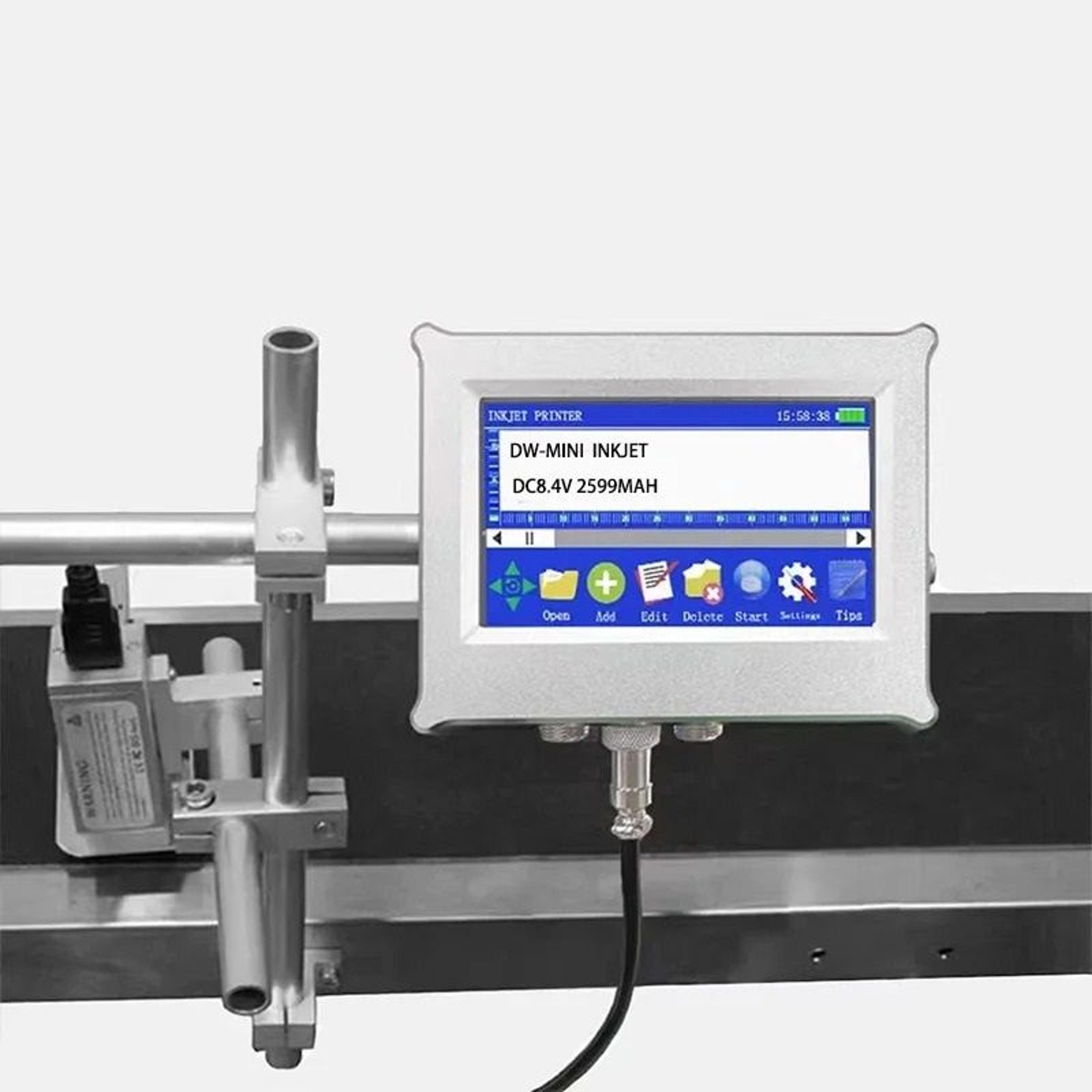 Online Inkjet Printer Thermal Inkjet TIJ Automatic Coding Machine For Conveyor Lines 2