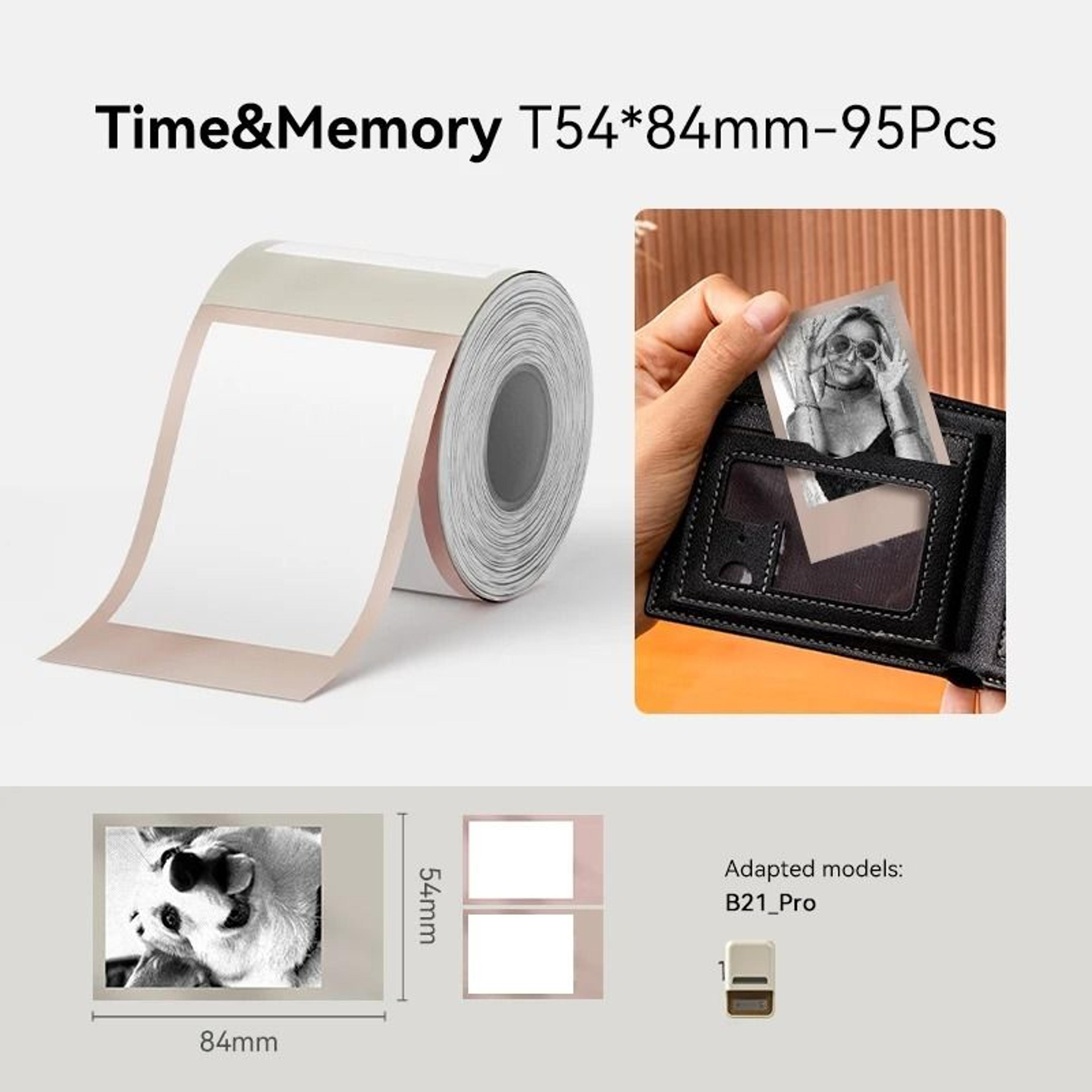 Desktop 300 DPI Wireless Thermal Label Printer Portable Sticker Maker 9