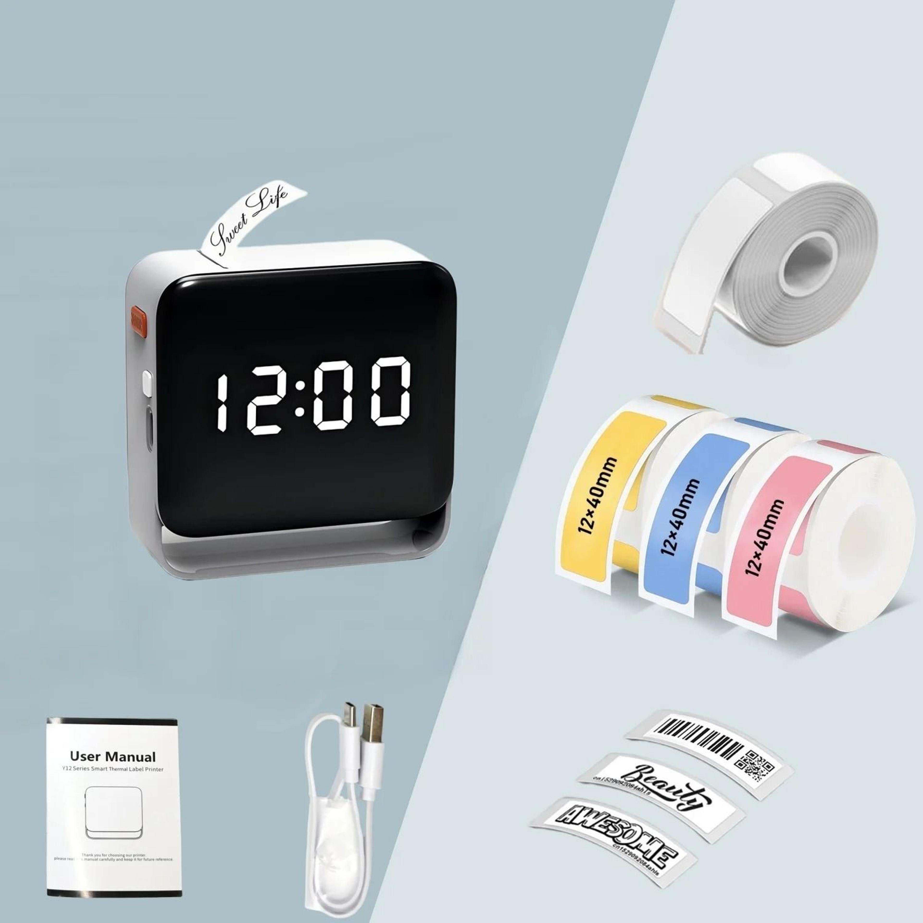 Desktop Mini Wireless Bluetooth Thermal Label Printer Portable Sticker Maker 10