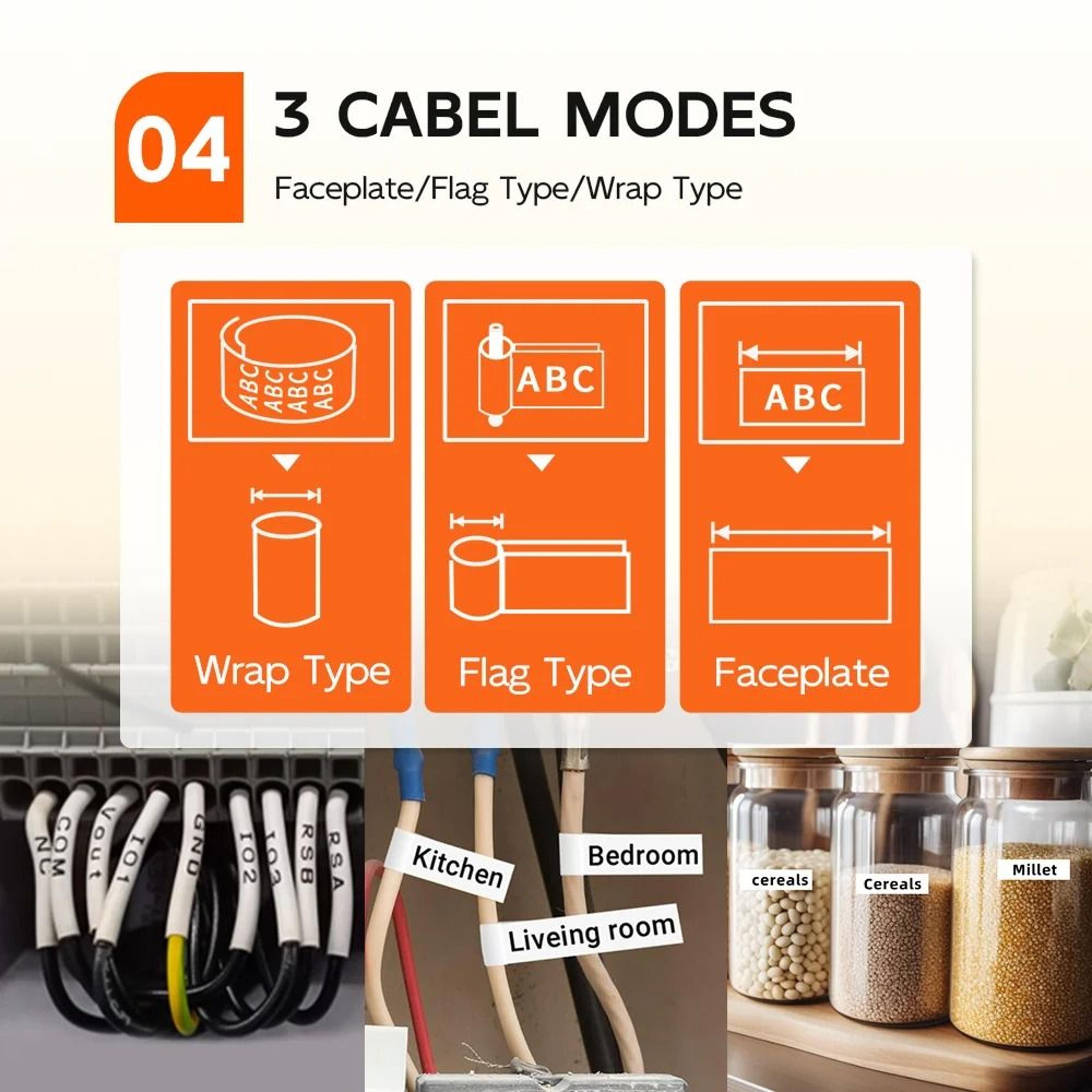 Handheld Industrial Label Printer 024 To 047 In Cable Marker Shrink Tube Machine 3