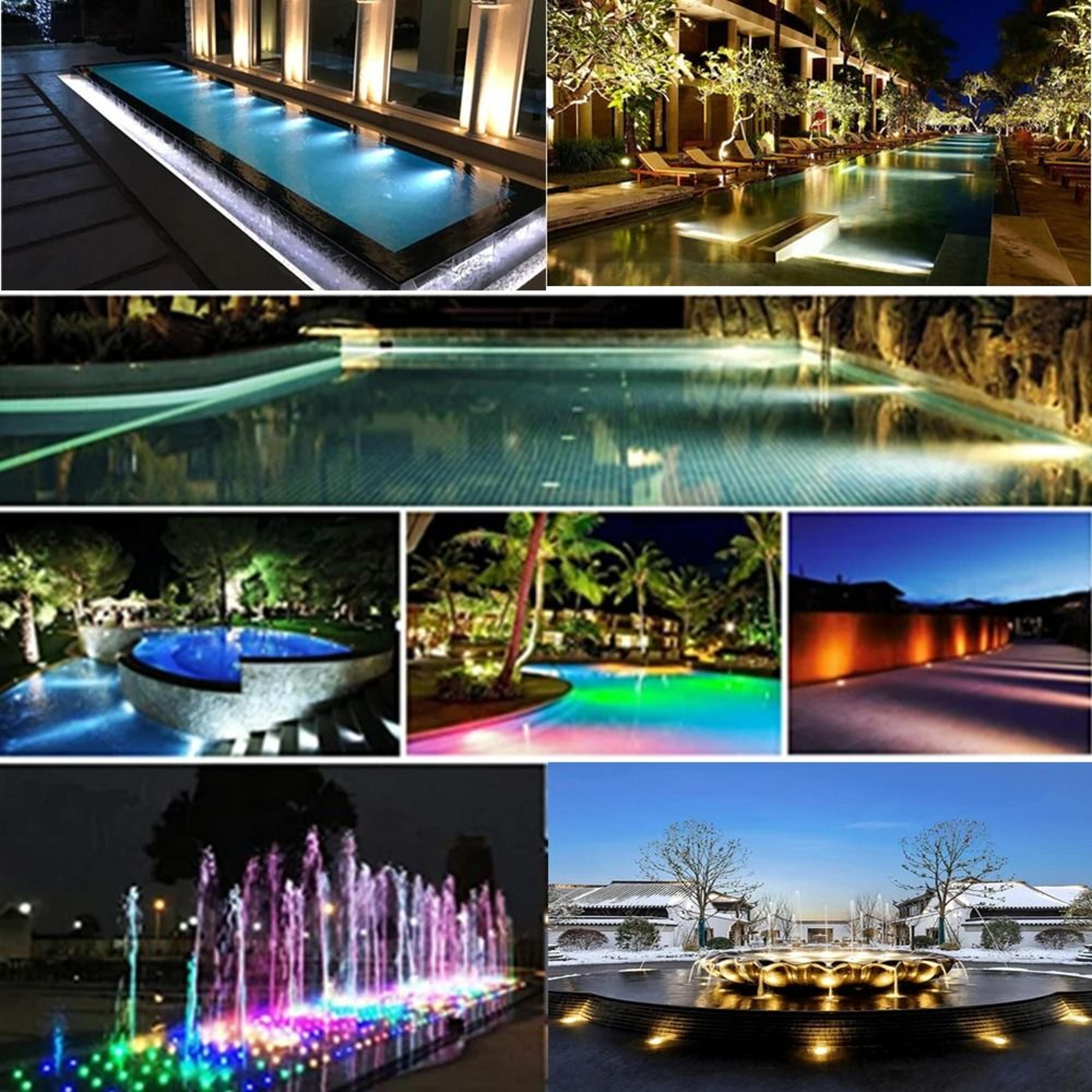 ip68 waterproof 3w led underwater light 12v swimming pool fountain pond spot lamp