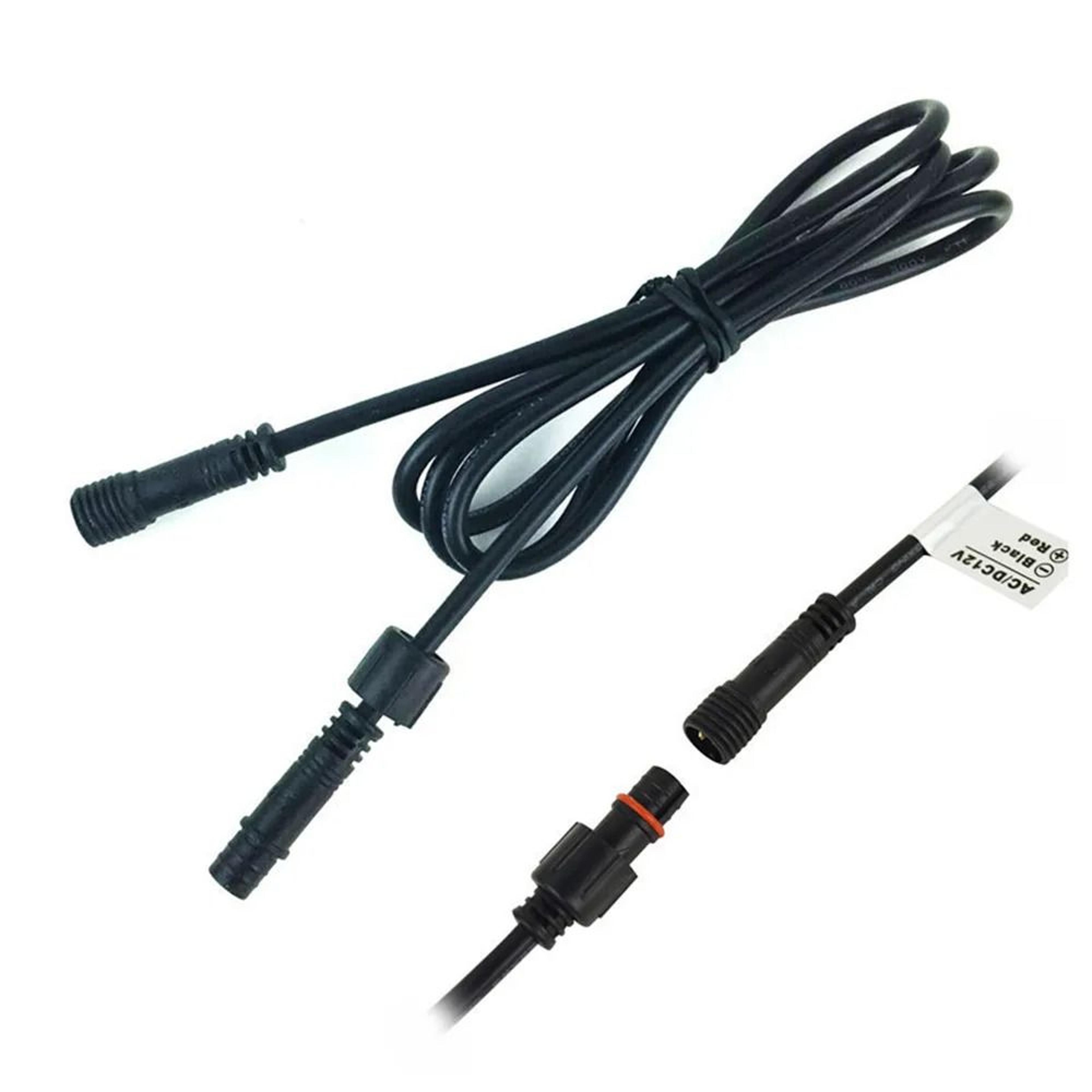 6 Pack 2 Pin 328 Ft LED Extension Cable Connector Waterproof IP67 Wire 4