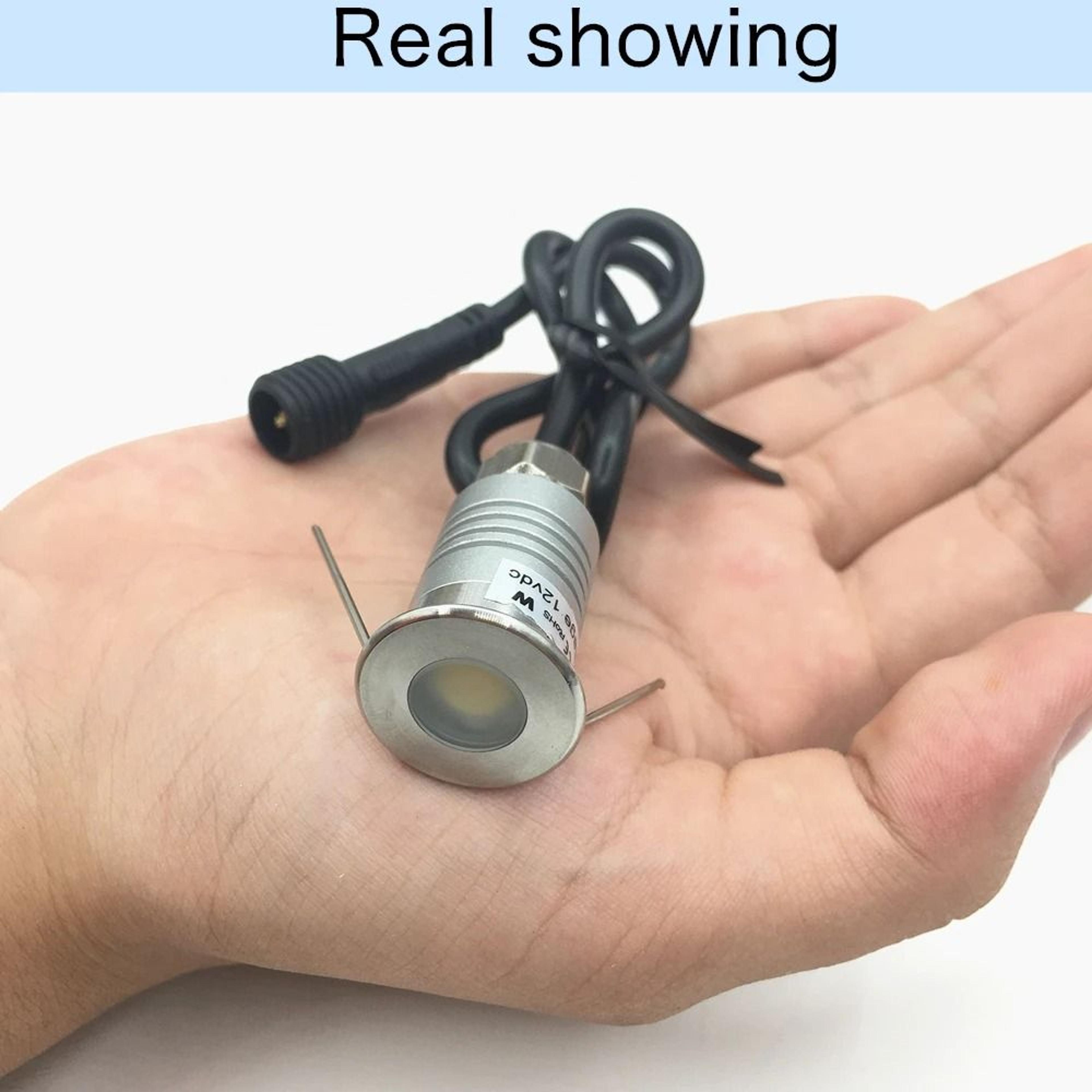 IP67 Waterproof 1W Mini LED Underground Light 12V Outdoor Garden In Ground Landscape Lamp 4