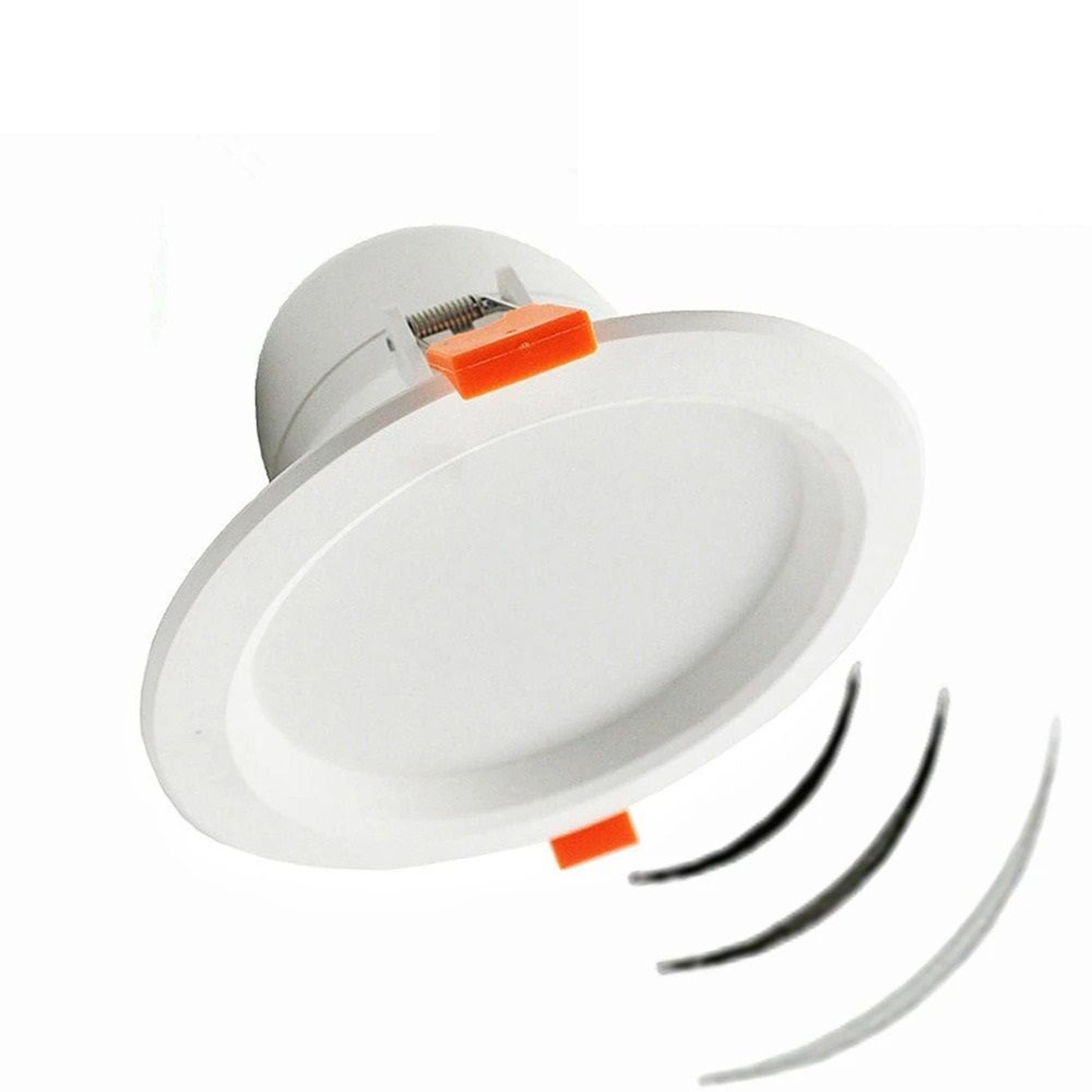 LED Recessed Downlight Intelligent Radar Motion Sensor Ceiling Spot Lamp 5W 7W 9W AC220V 0