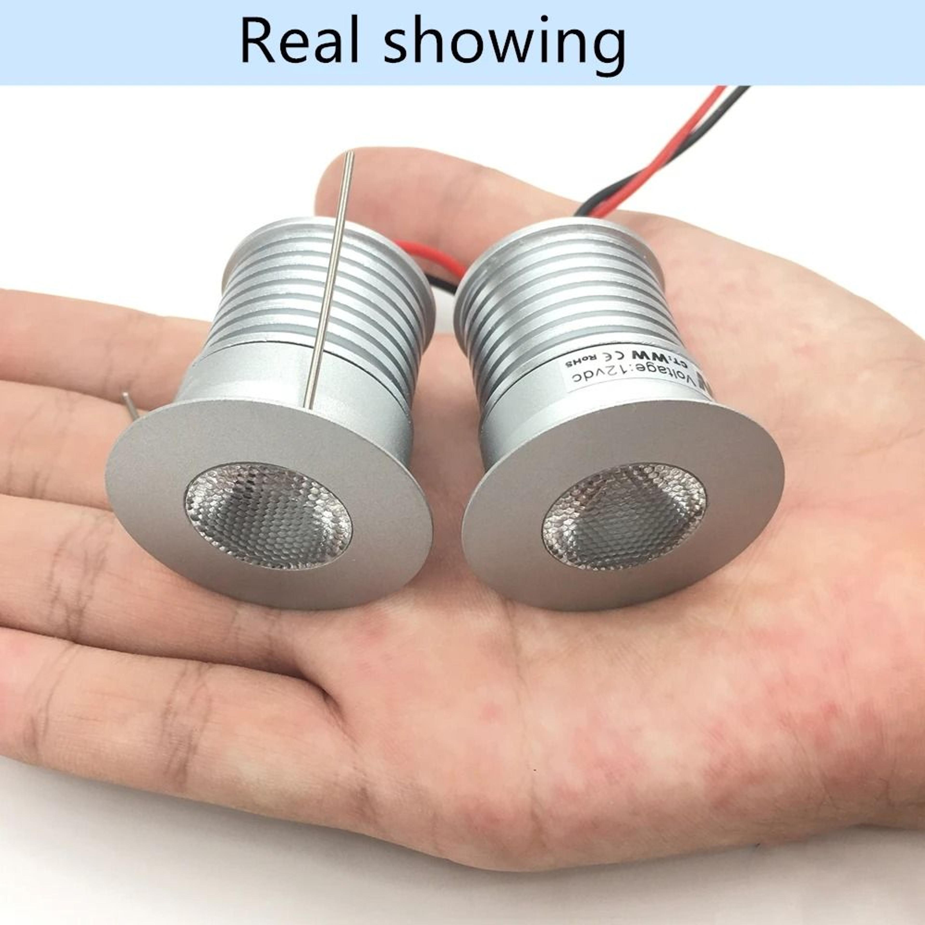 Dimmable 3W LED Spotlight 118 In Ceiling Spot Lamp 12V 24V Downlight For Living Room Corridor 2