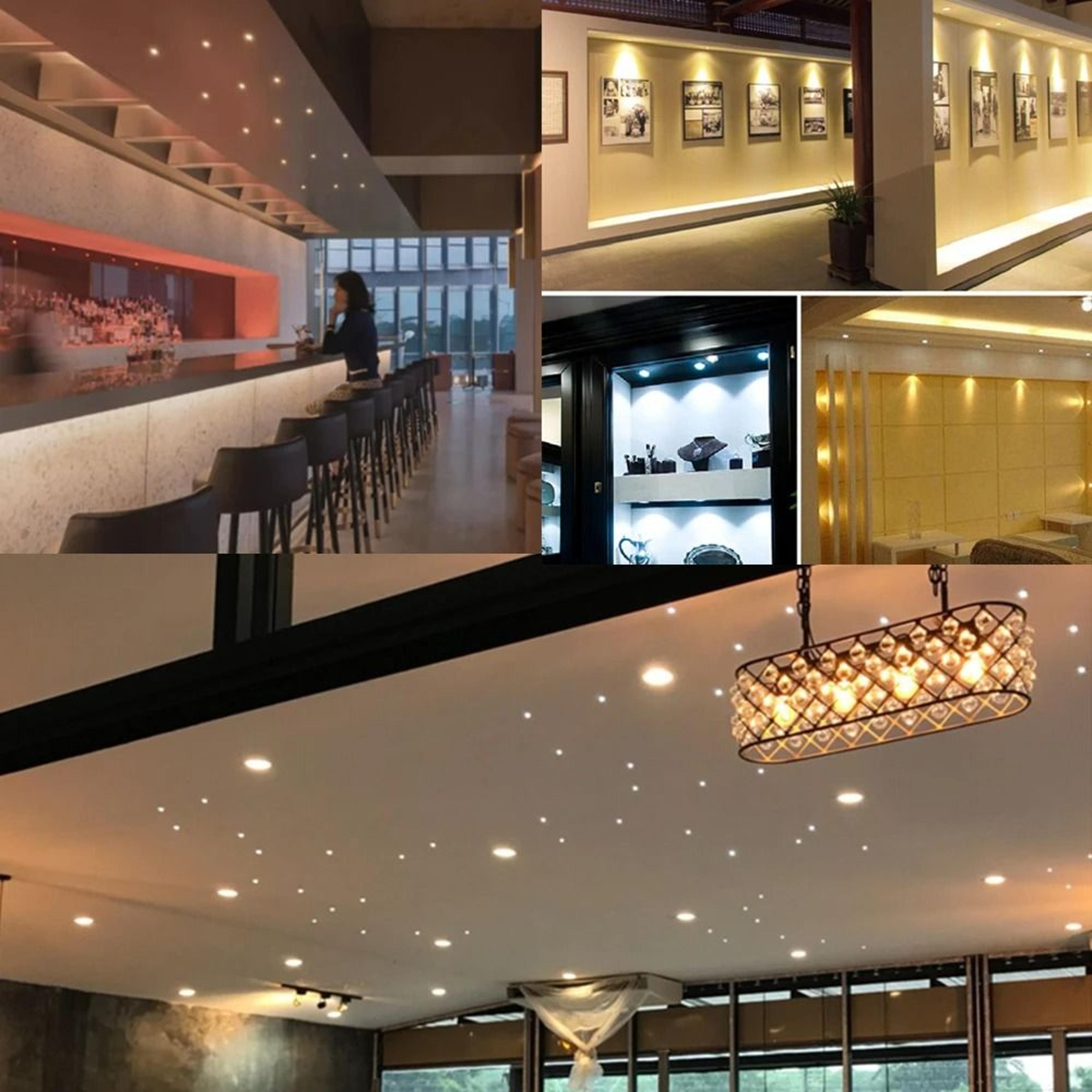 led downlight 12v 24v dimmable ambient spot lamp 3w recessed ceiling light for kitchen bedroom