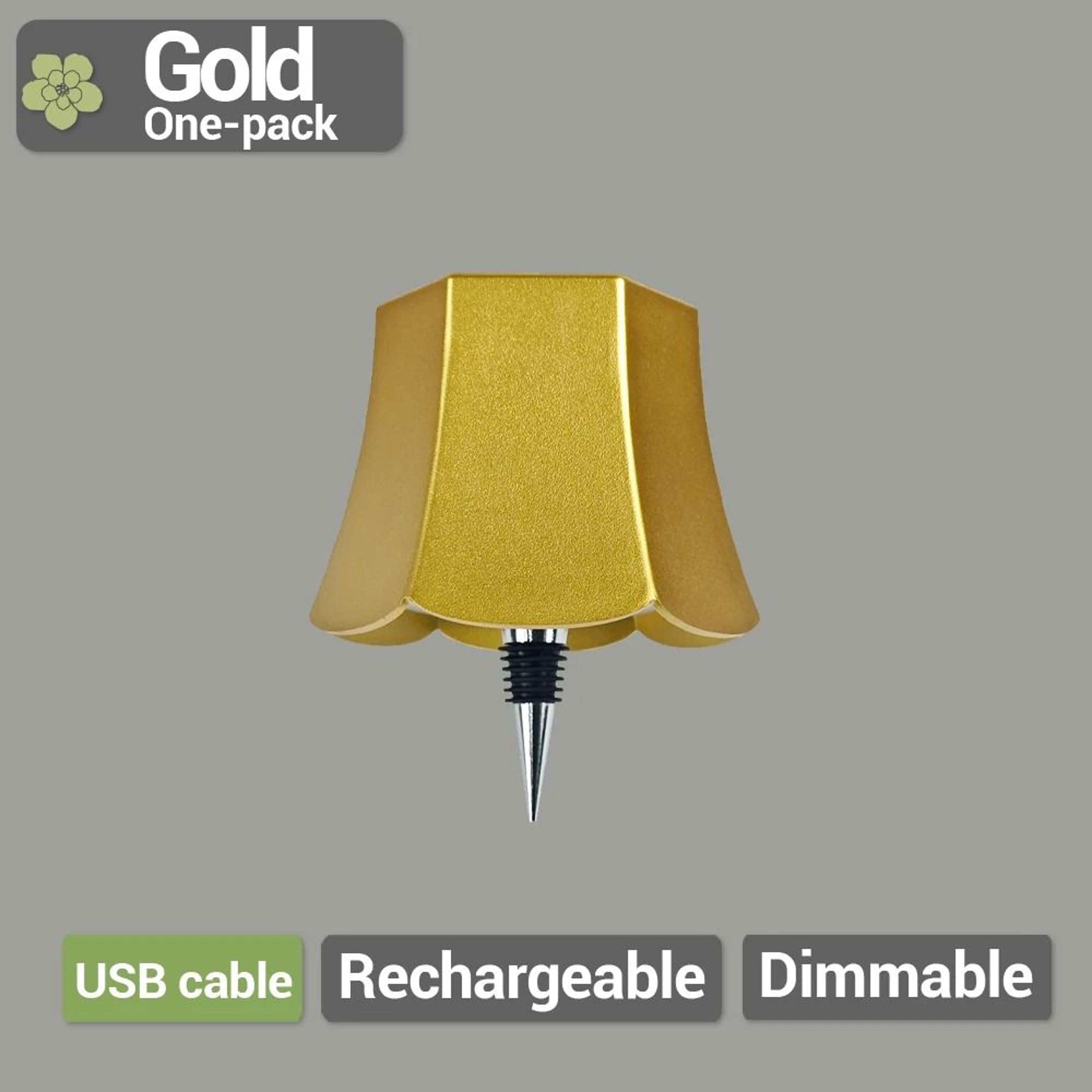 Bottle Lamp Touch Control Warm Ambient Night Lamp USBC Portable Decorative Light Bedroom Bar 9