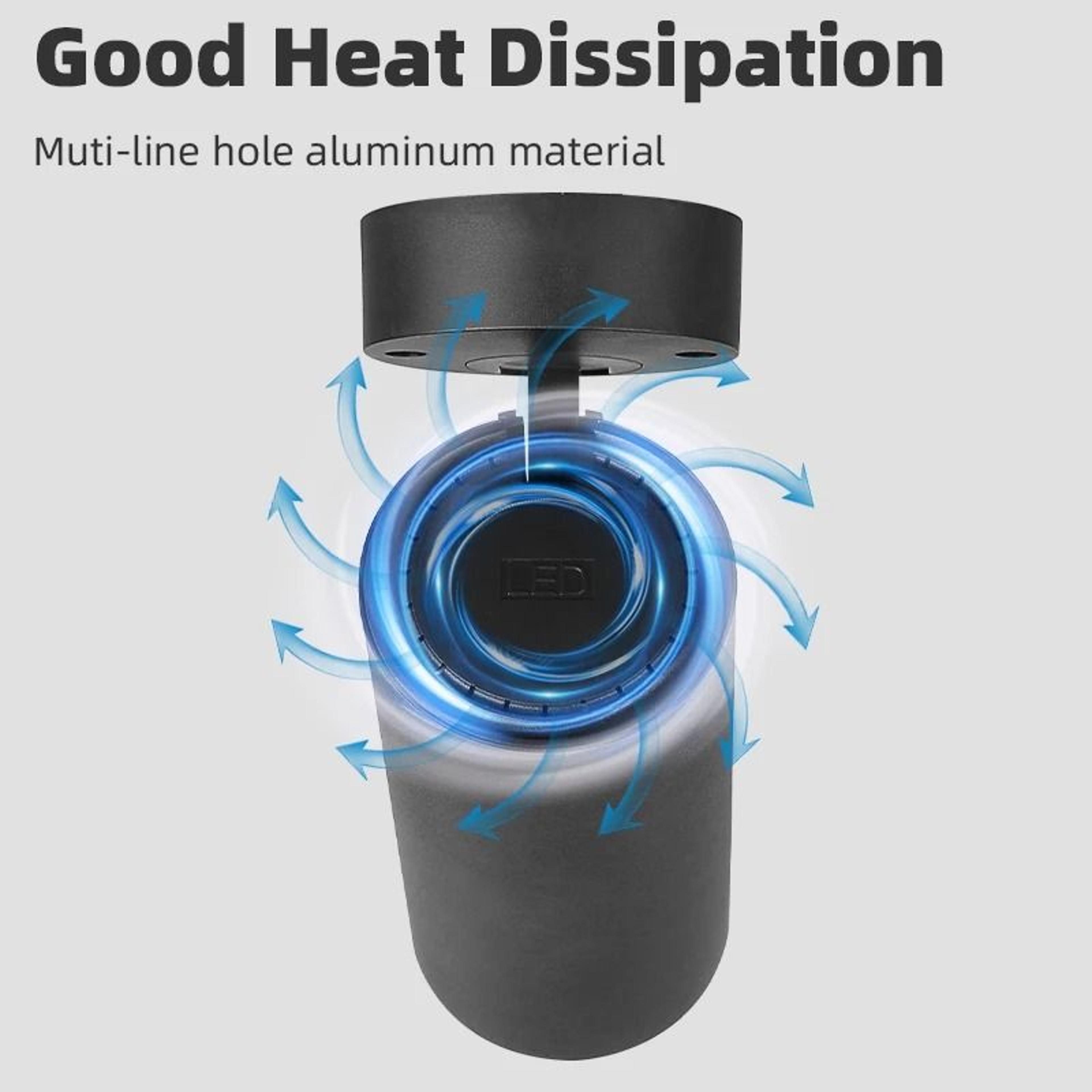 COB LED Downlight 220V Foldable Light Spot Surface Mounted Spotlight Ceiling Lamp Home Kitchen 3