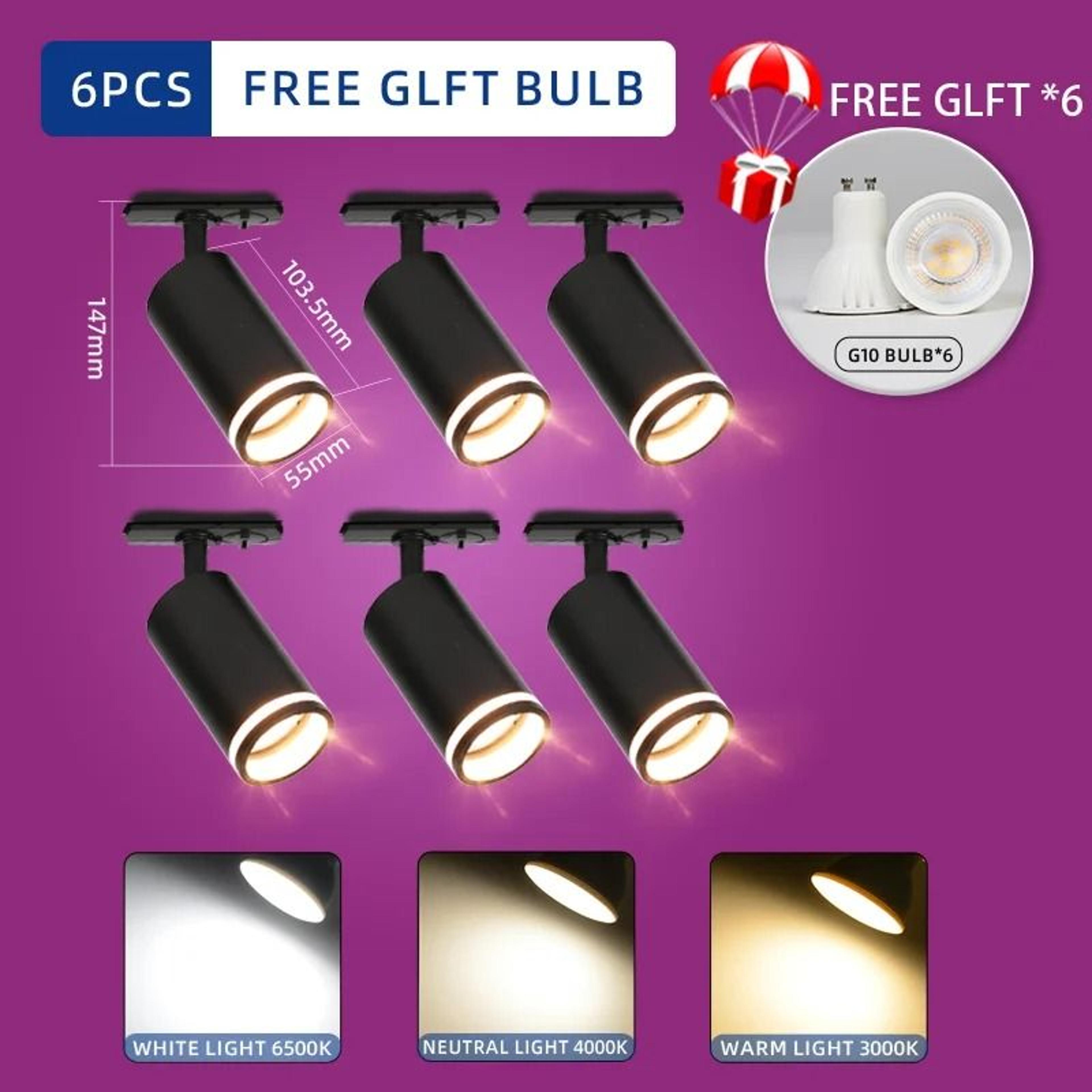 LED Track Light 85265V COB Ceiling Track Lamp Rail System Spot Clothing Shop Living Room 9
