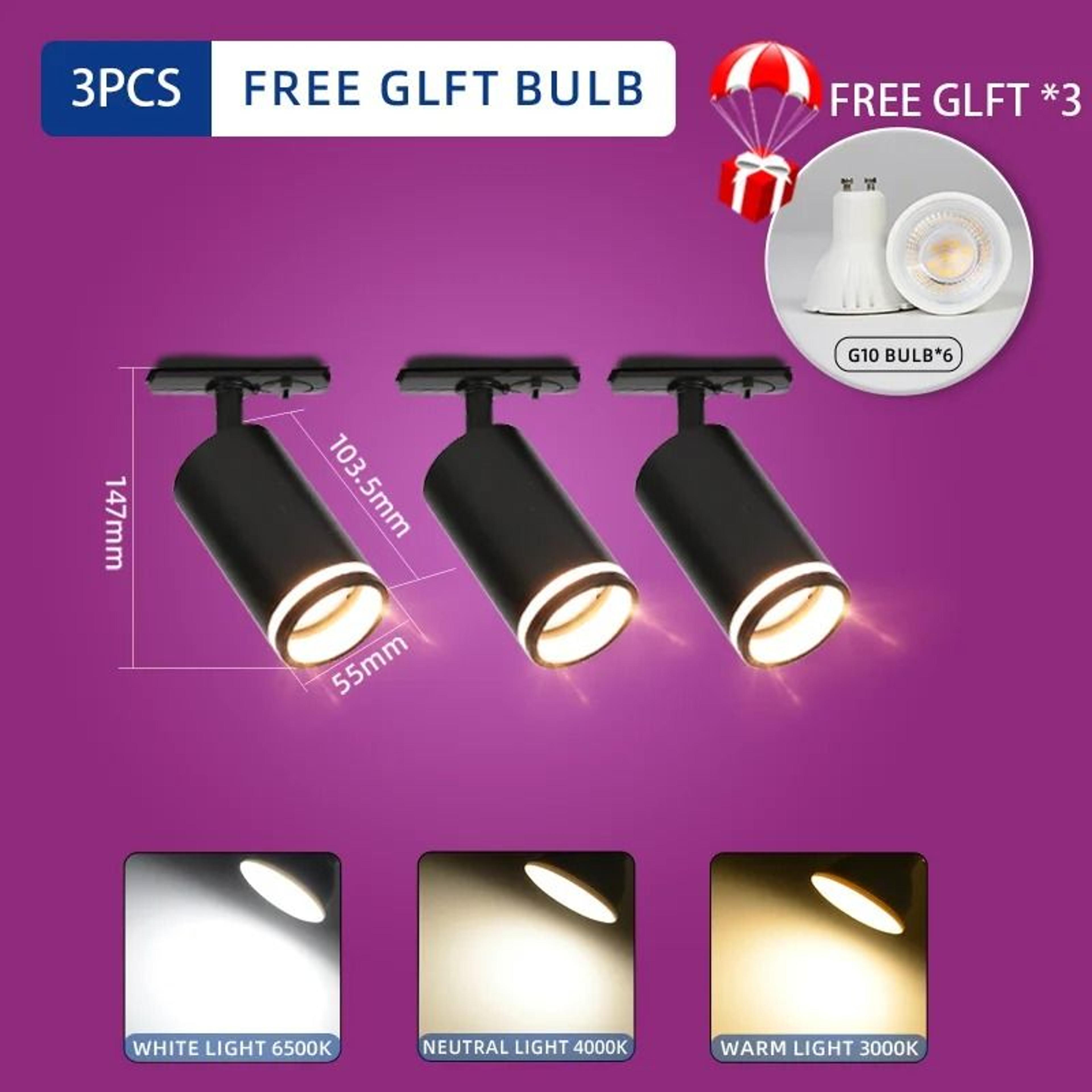 LED Track Light 85265V COB Ceiling Track Lamp Rail System Spot Clothing Shop Living Room 13